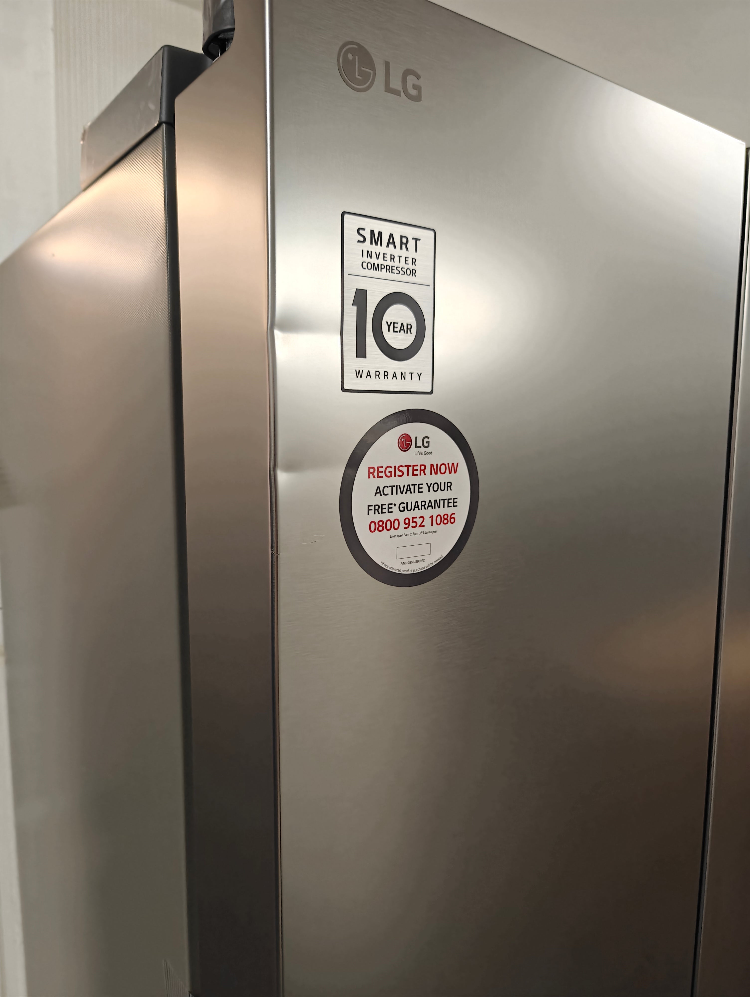 LG NatureFRESH GSBC40PYPE AMERICAN FRIDGE FREEZER - SILVER - Electronic World TV