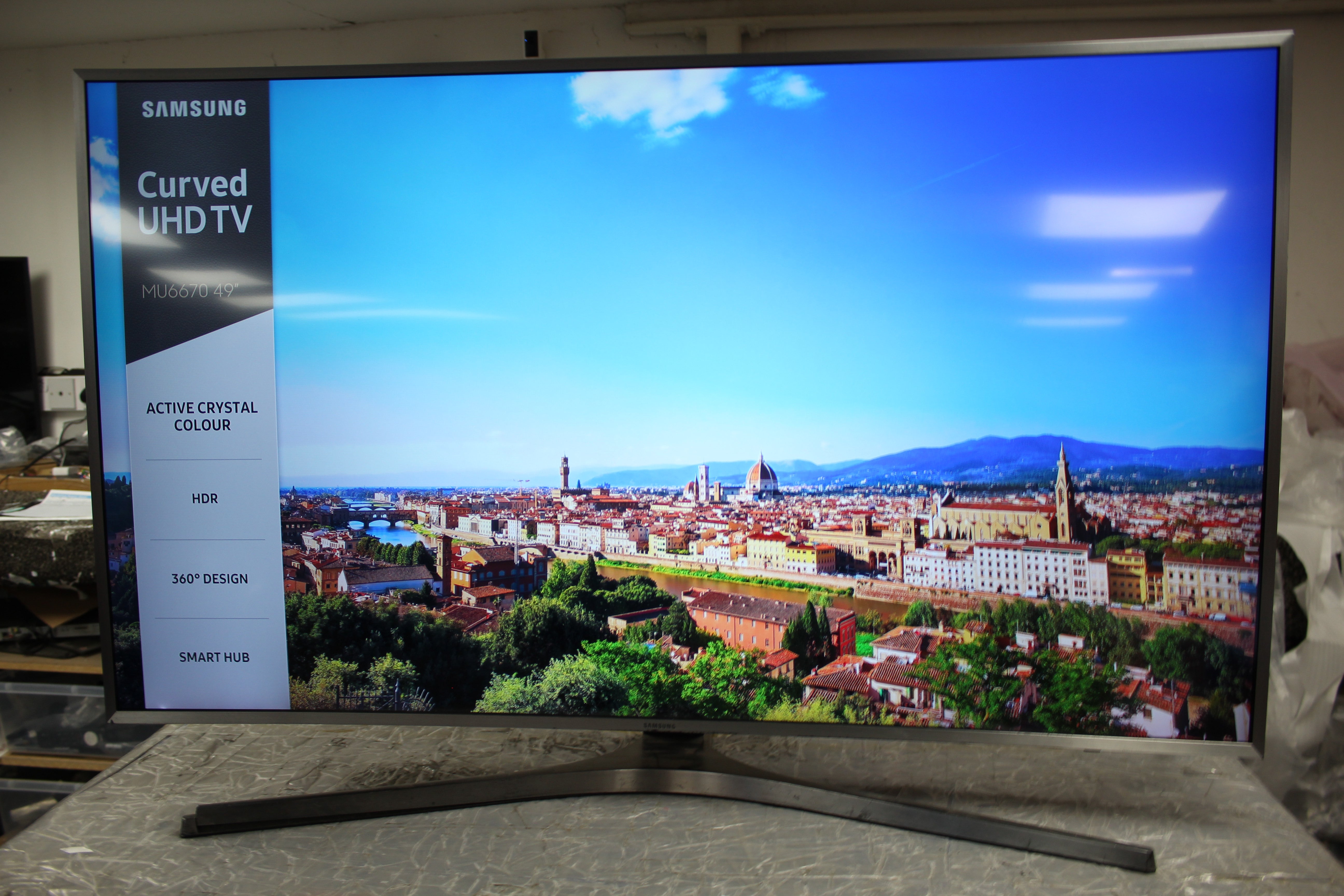 49" Samsung UE49MU6670 Curved 4K Ultra HD HDR Smart LED TV