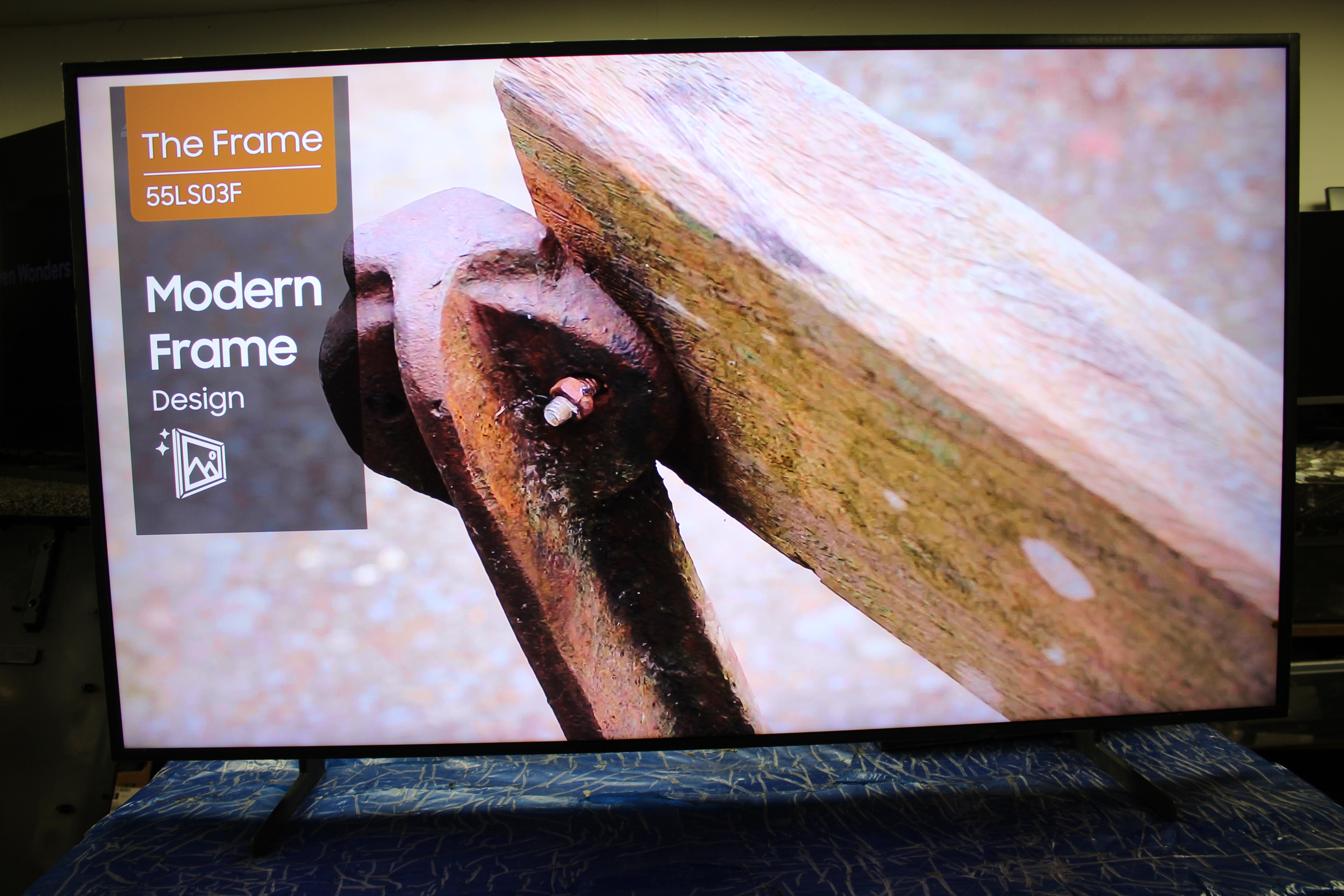 55" Samsung "The Frame" QE55LS03F 4K HDR Smart QLED TV