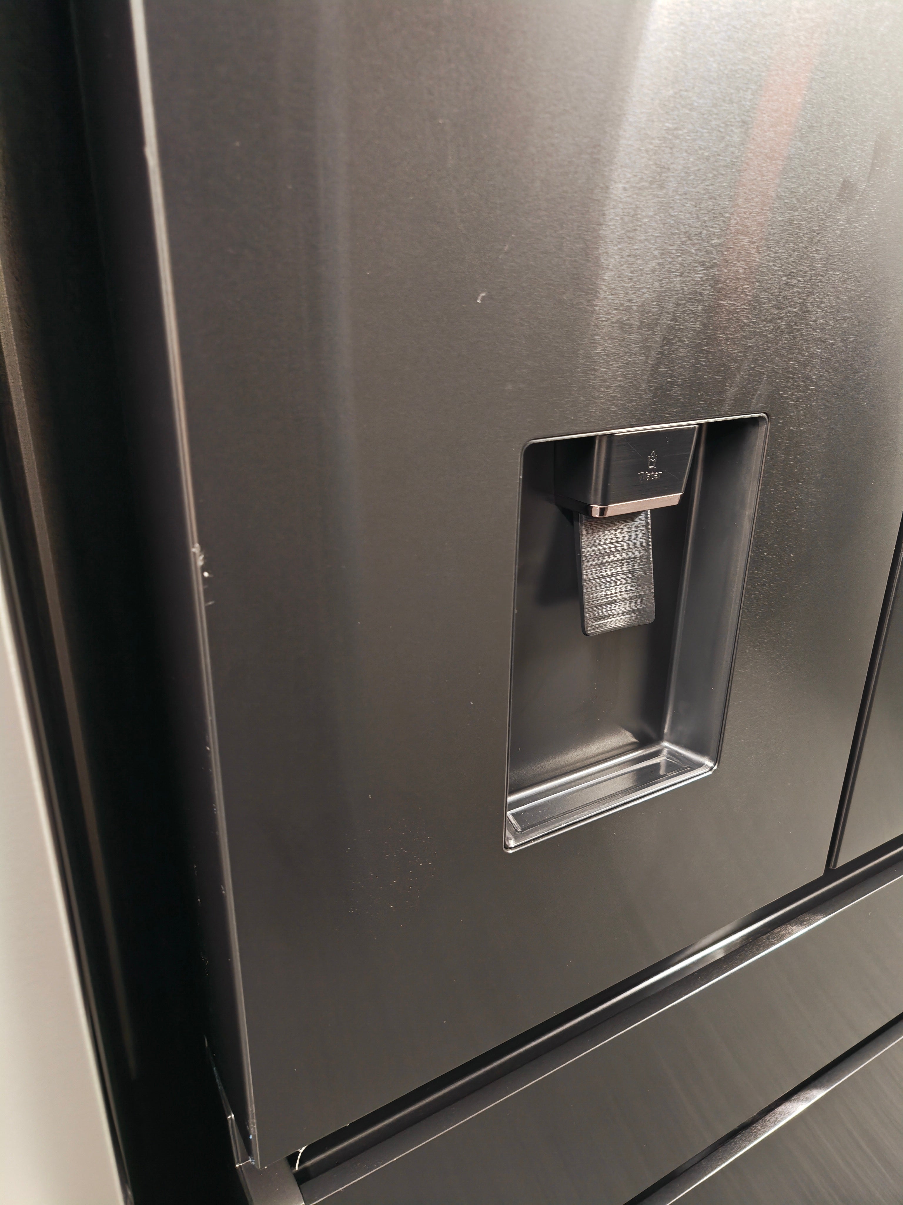 HISENSE RF749N4SWFE PureFlat Smart American Fridge Freezer - Black Stainless Steel