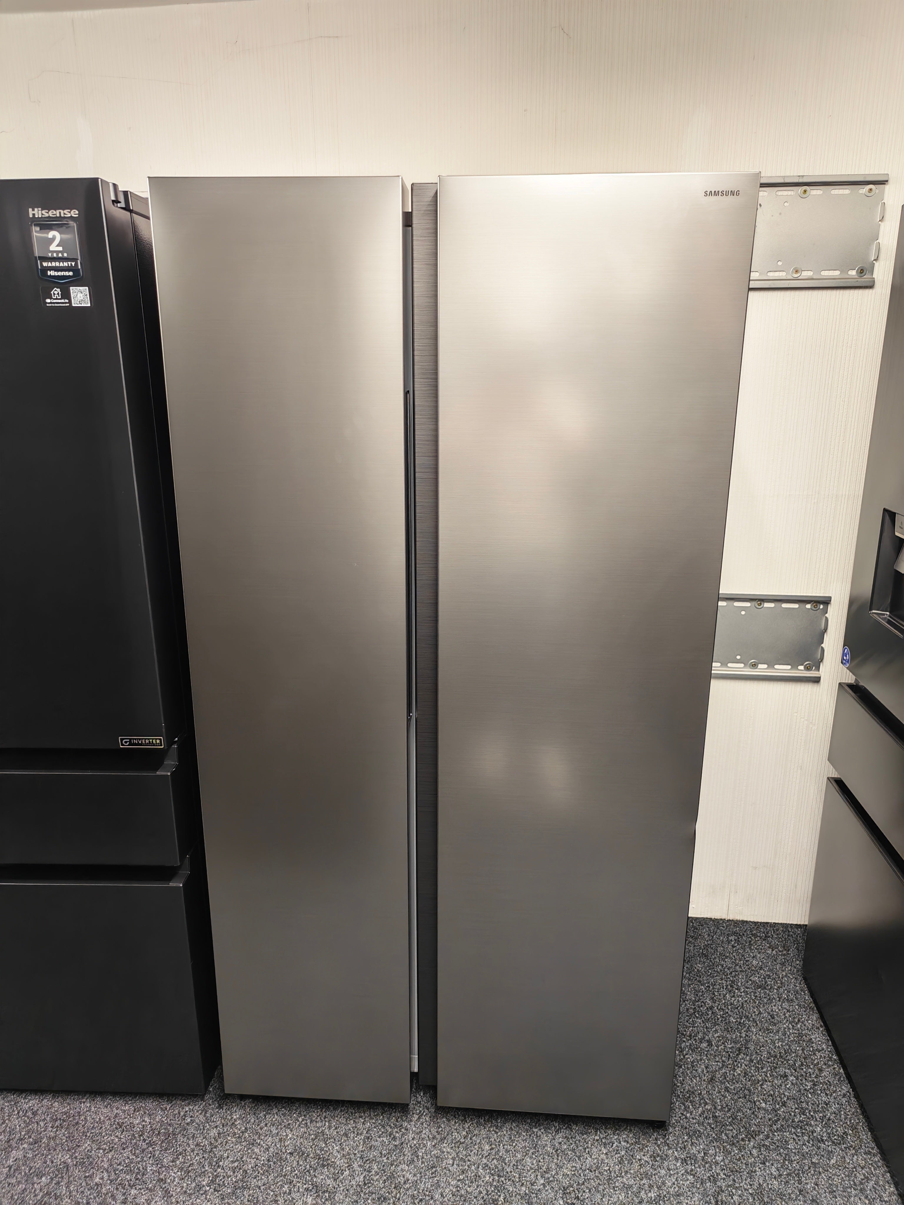 Samsung RS57DG400EM9 Smart American Fridge Freezer - Silver