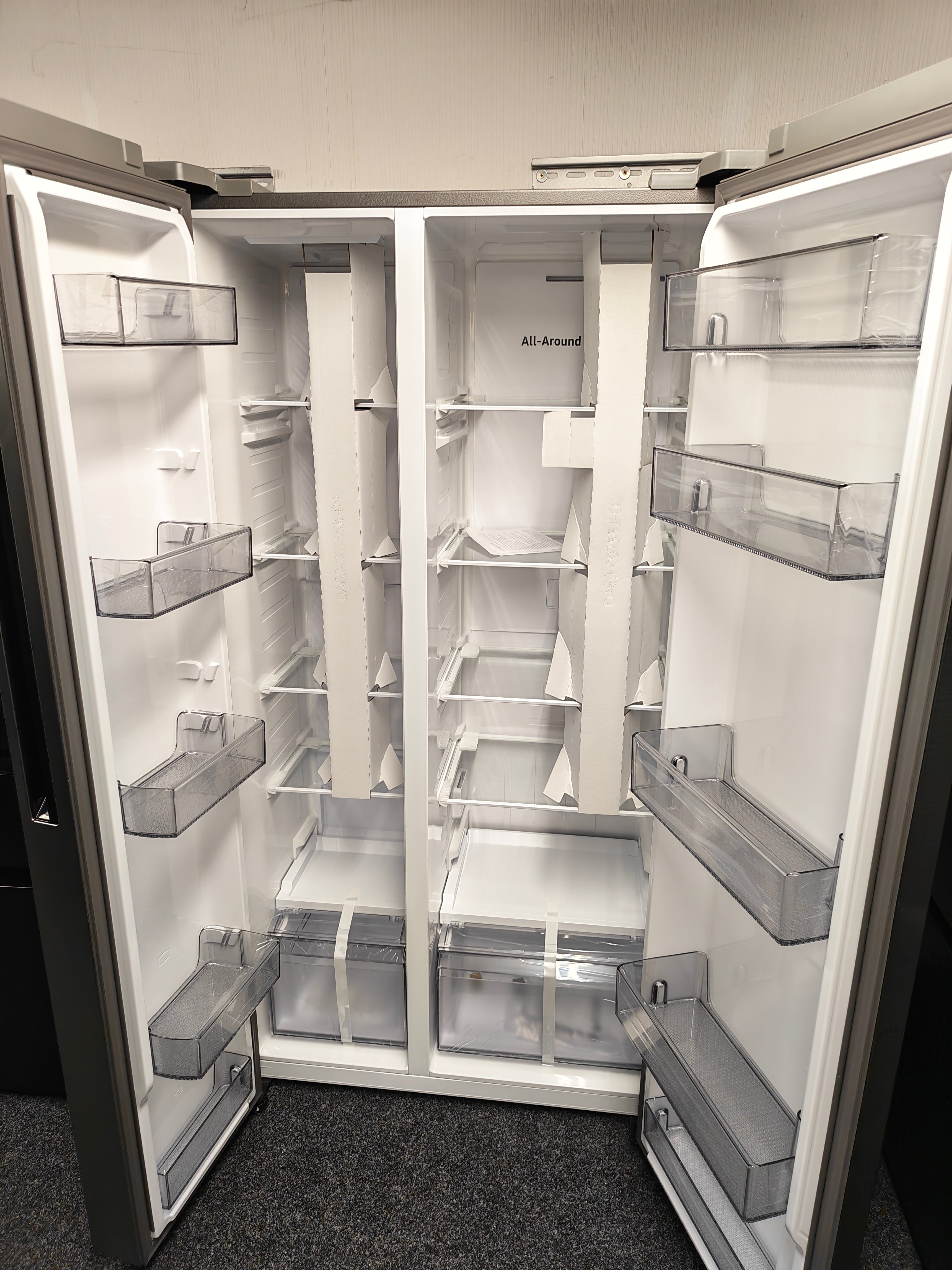 Samsung RS57DG400EM9 Smart American Fridge Freezer - Silver