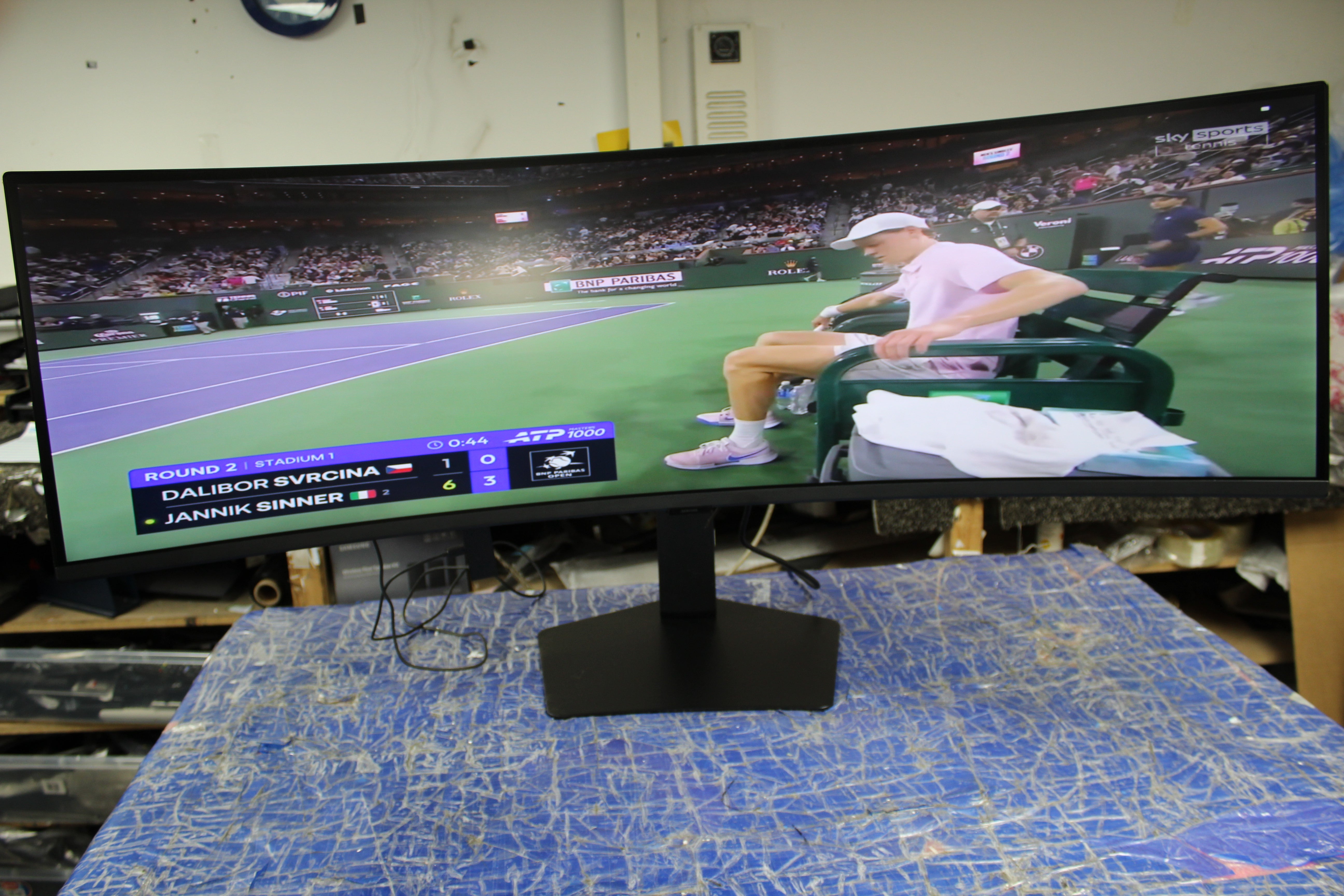 49" Samsung Odyssey LS49FG910 Curved 4K 144Hz Gaming Monitor TV