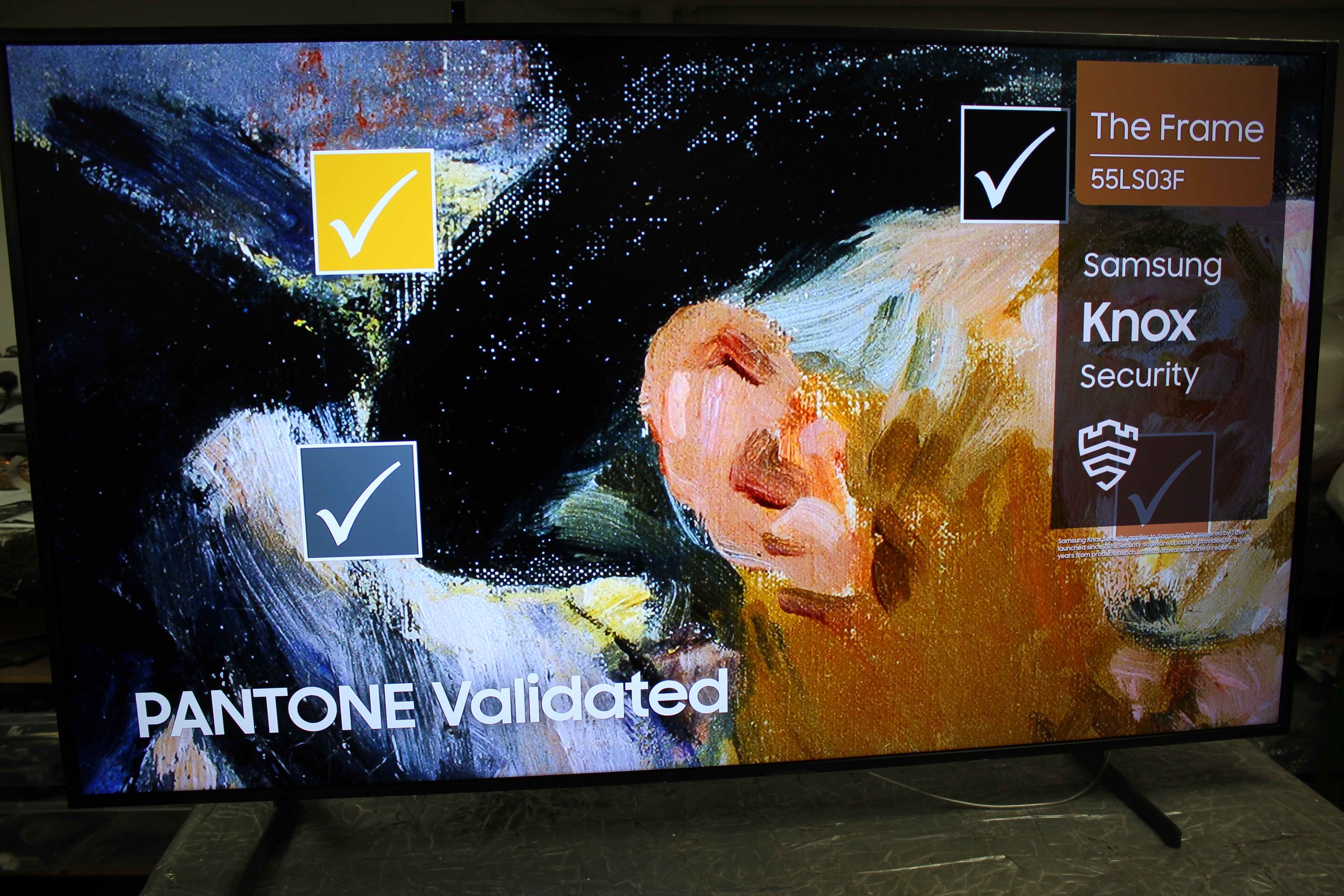 55" Samsung "The Frame" QE55LS03F 4K HDR Smart QLED TV