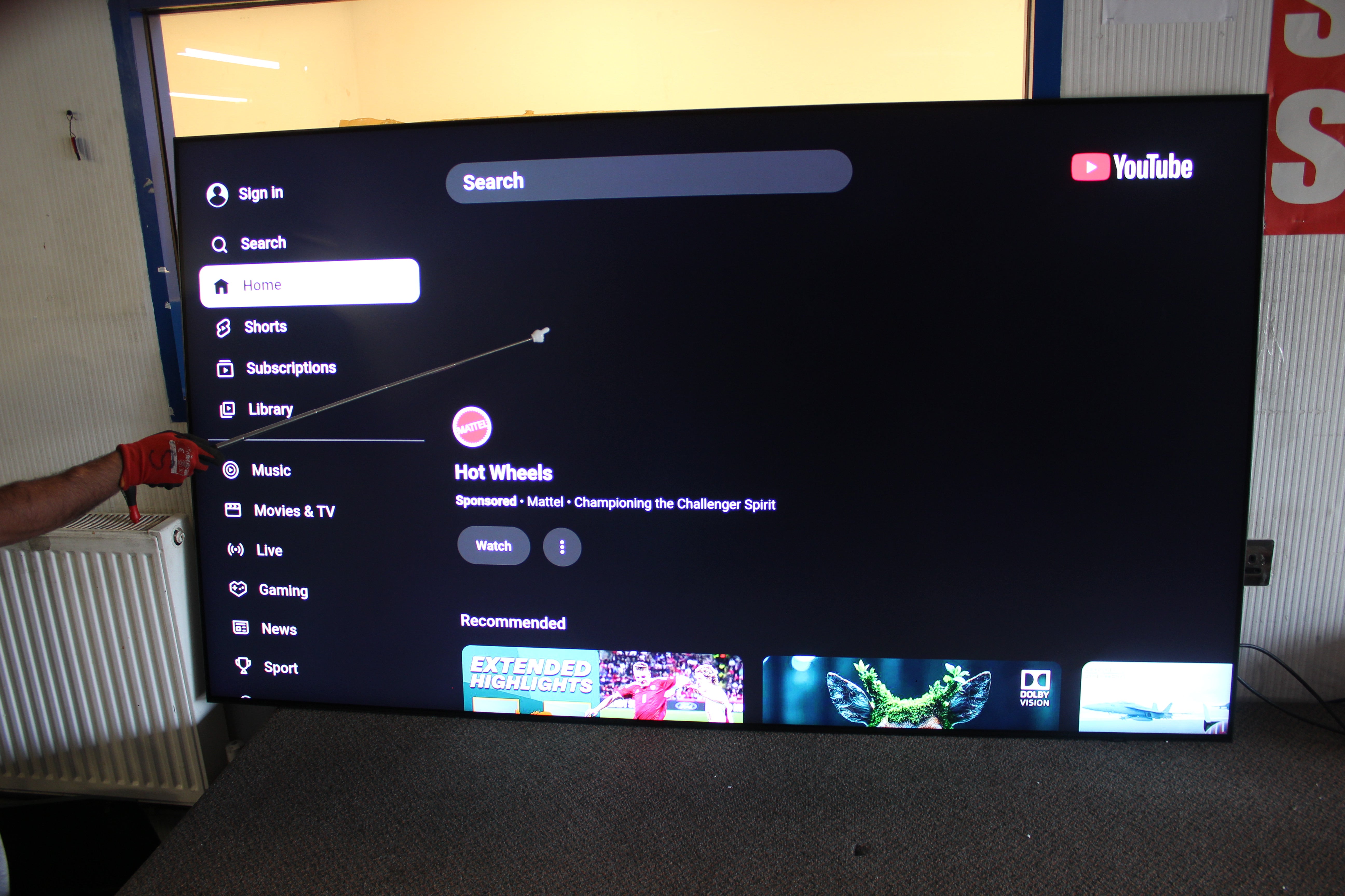 85" Samsung QE85QN90F Flagship 4K HDR Neo QLED TV
