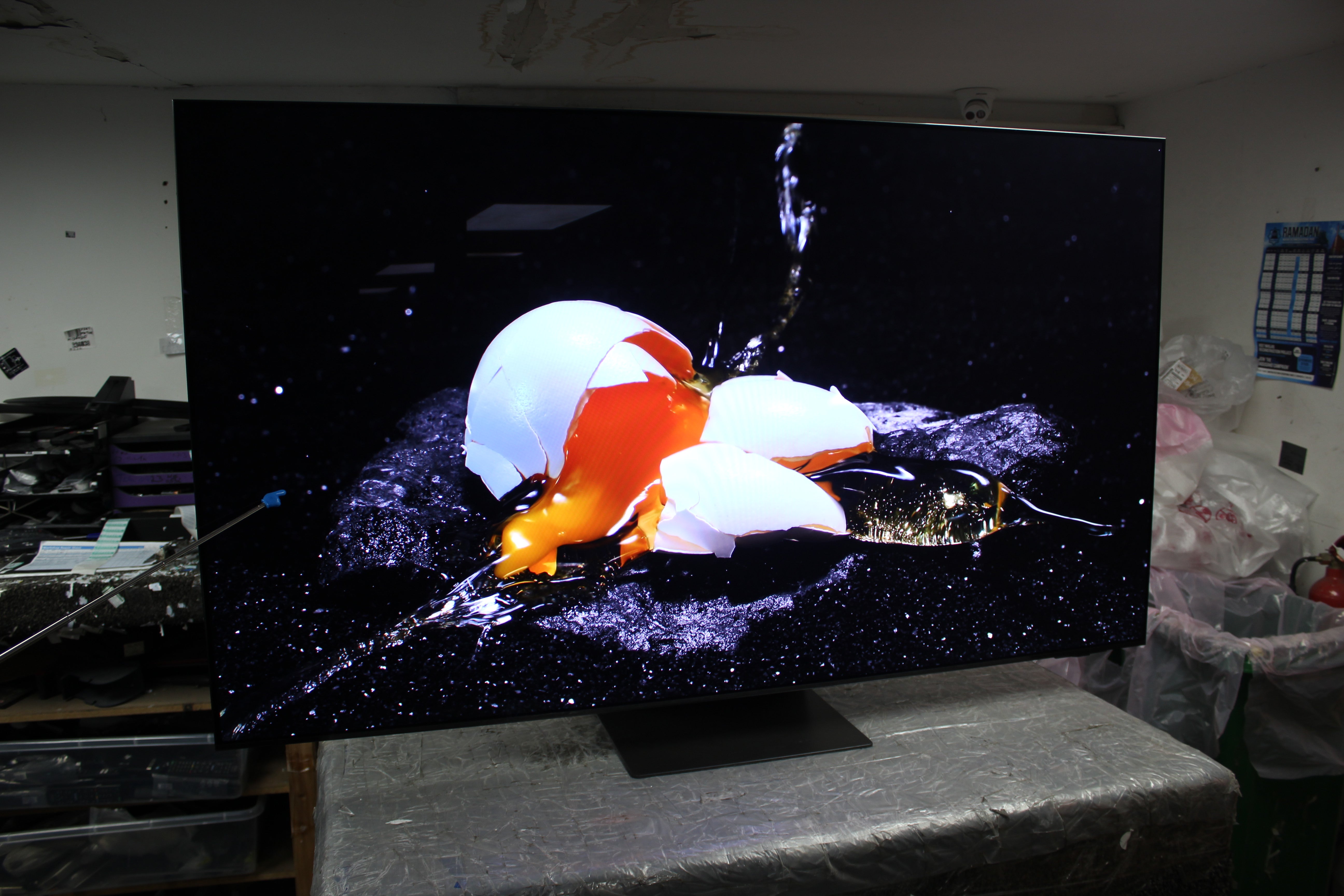 65" Samsung QE65S95CATXXU Flagship 4K HDR Quantum Dot OLED TV
