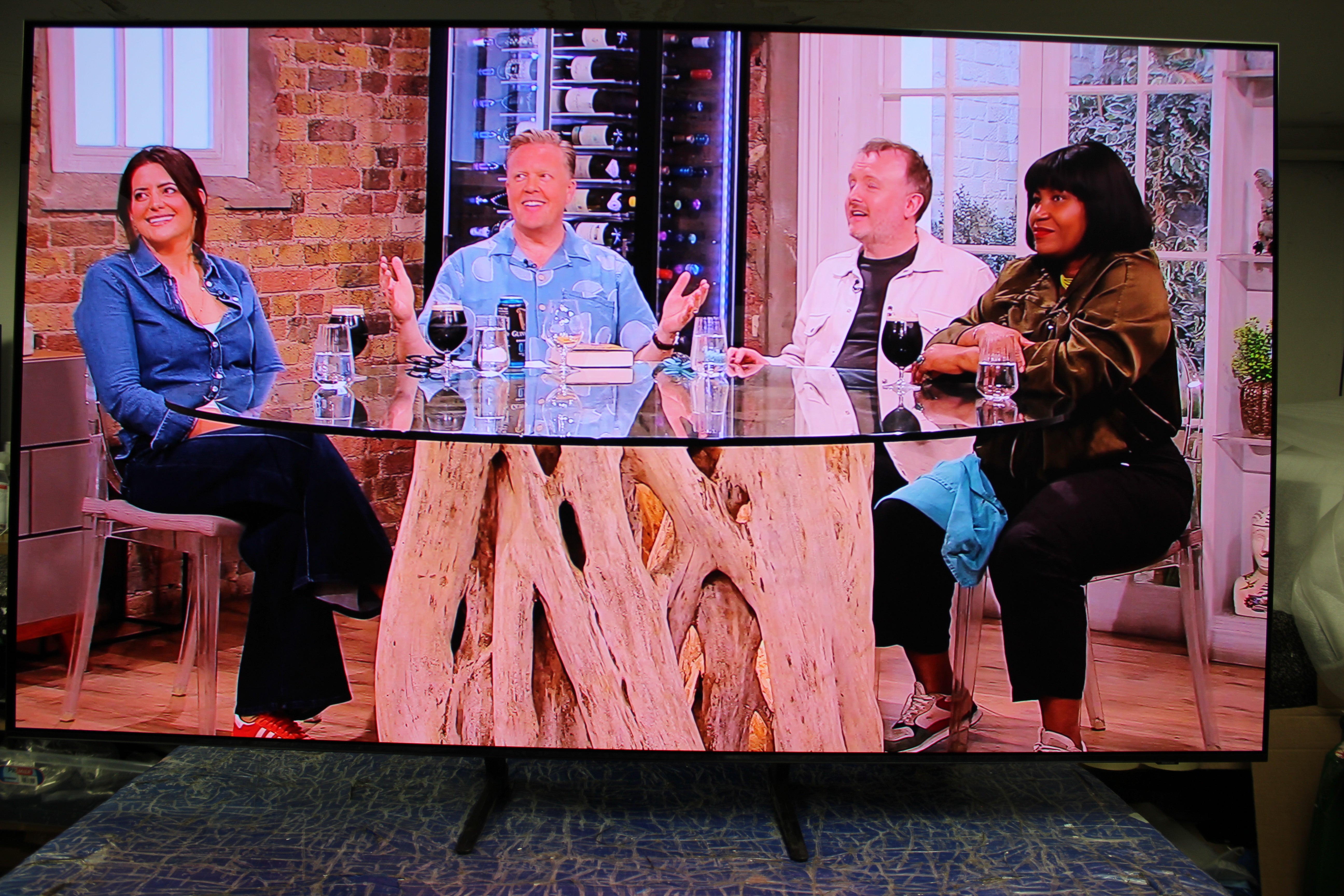 65" Samsung QE65S90CATXXU Flagship 4K HDR Quantum Dot OLED TV