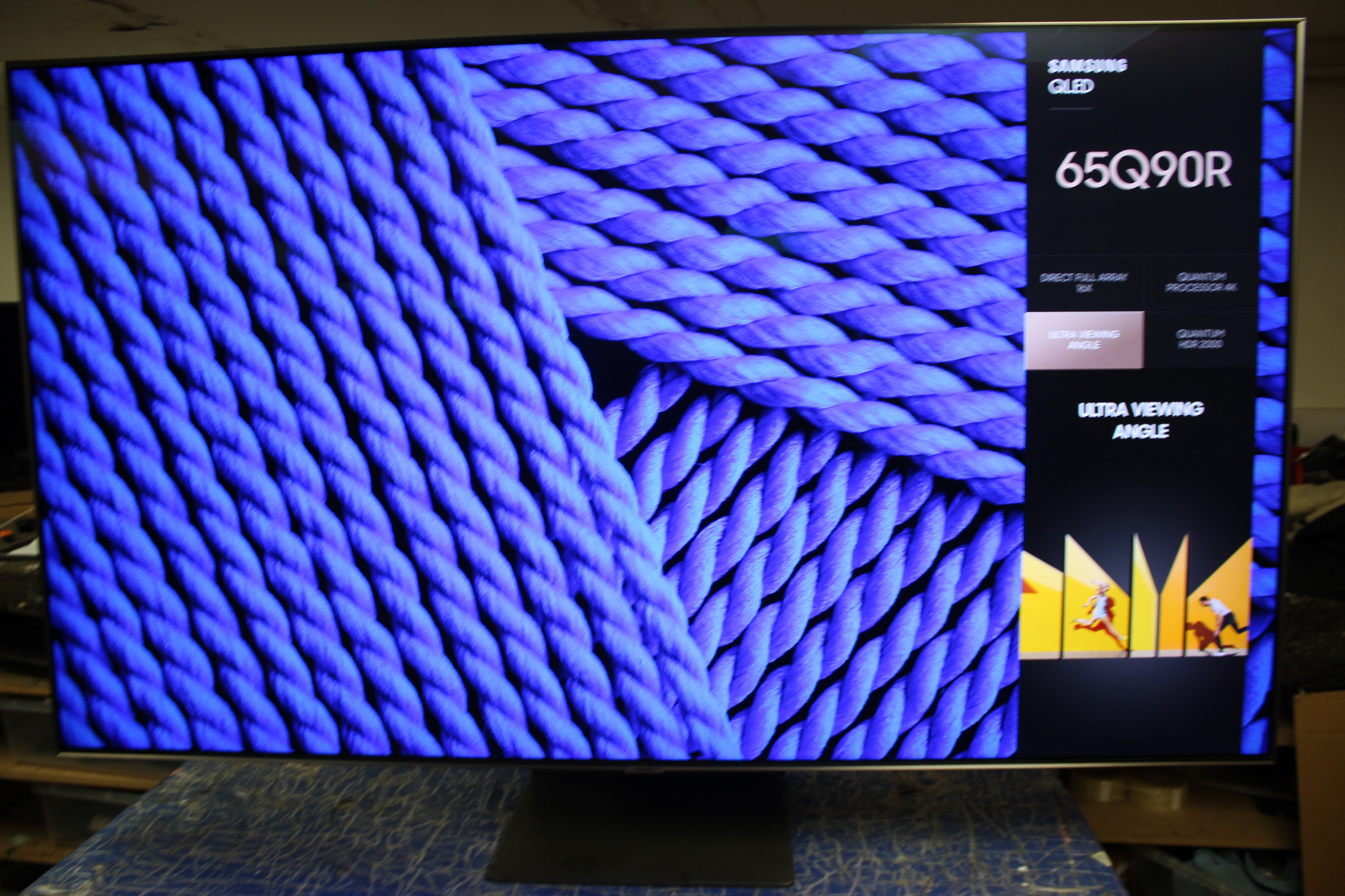 65" Samsung QE65Q90RATXXU 4K HDR Smart QLED TV