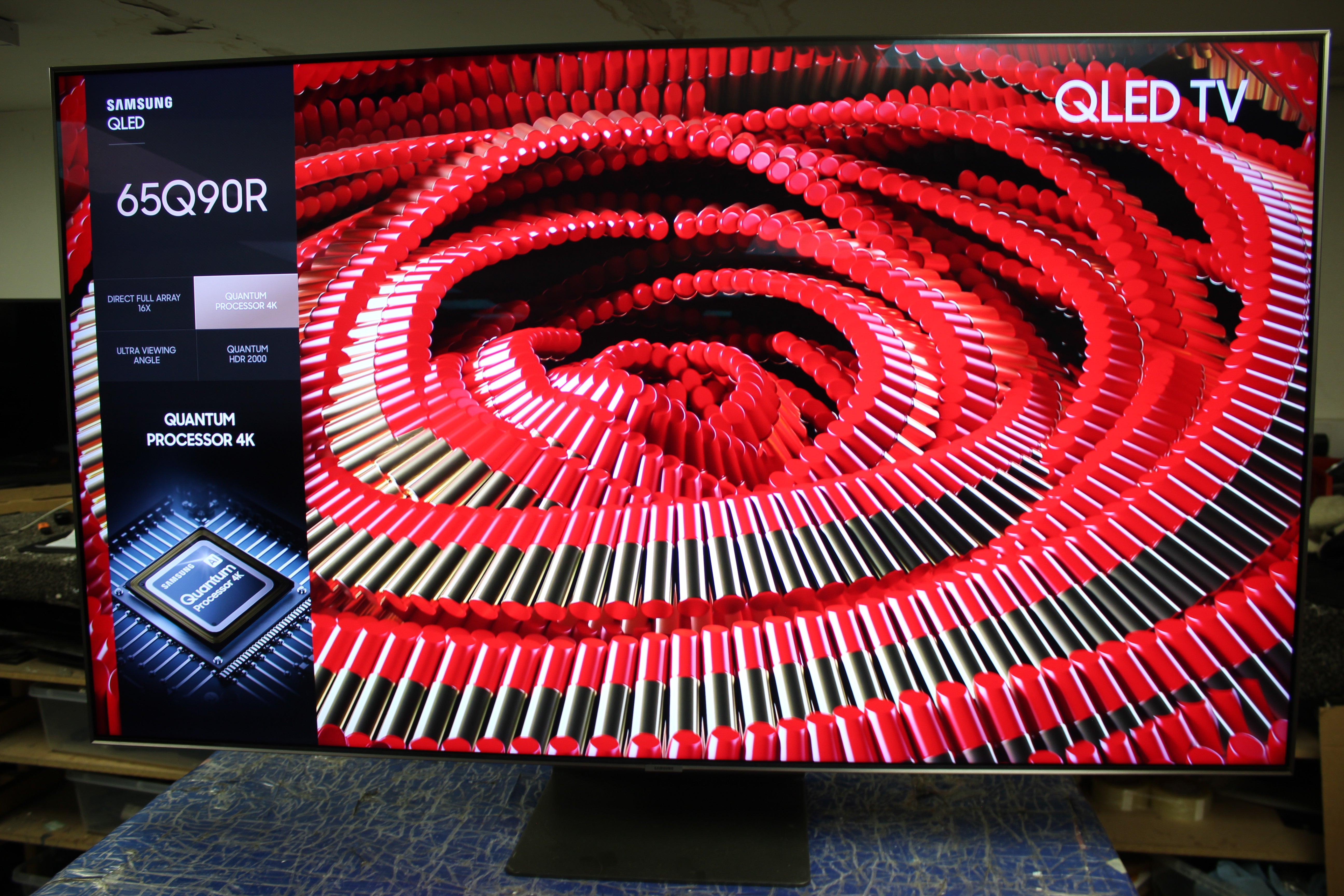 65" Samsung QE65Q90RATXXU 4K HDR Smart QLED TV