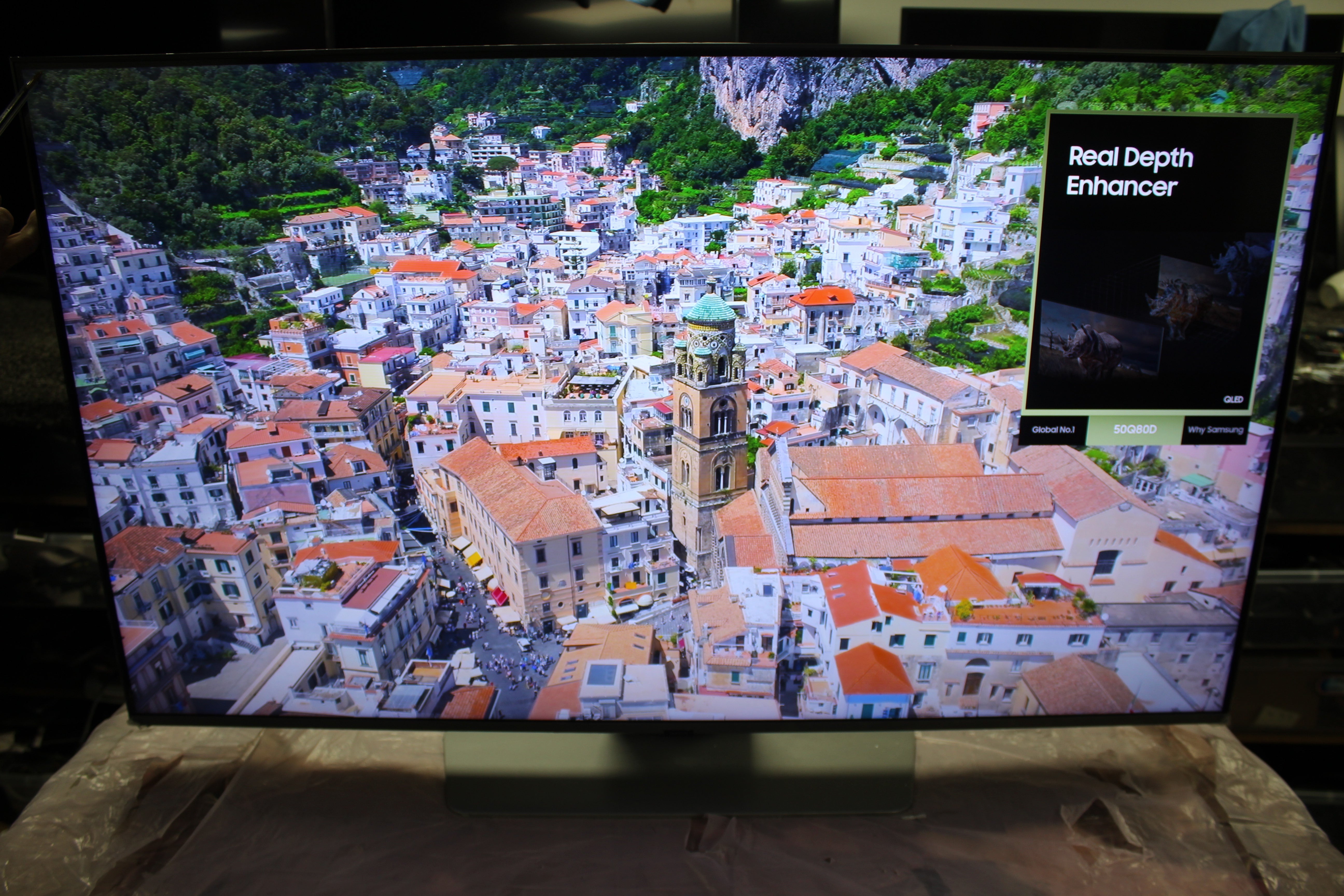 50" Samsung QE50Q80DATXXU 4K HDR Smart QLED TV