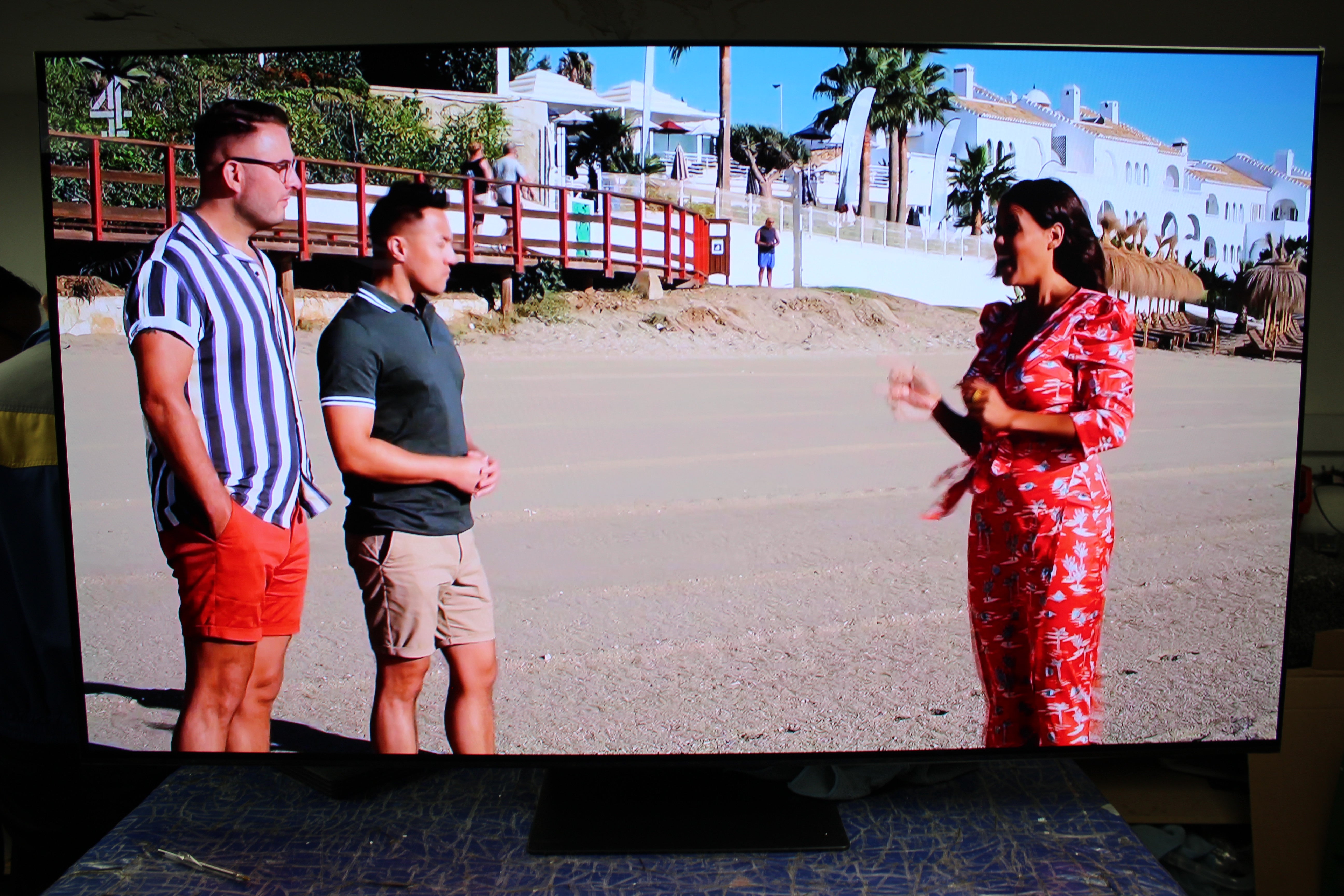 65" Samsung QE65S95CATXXU Flagship 4K HDR Quantum Dot OLED TV