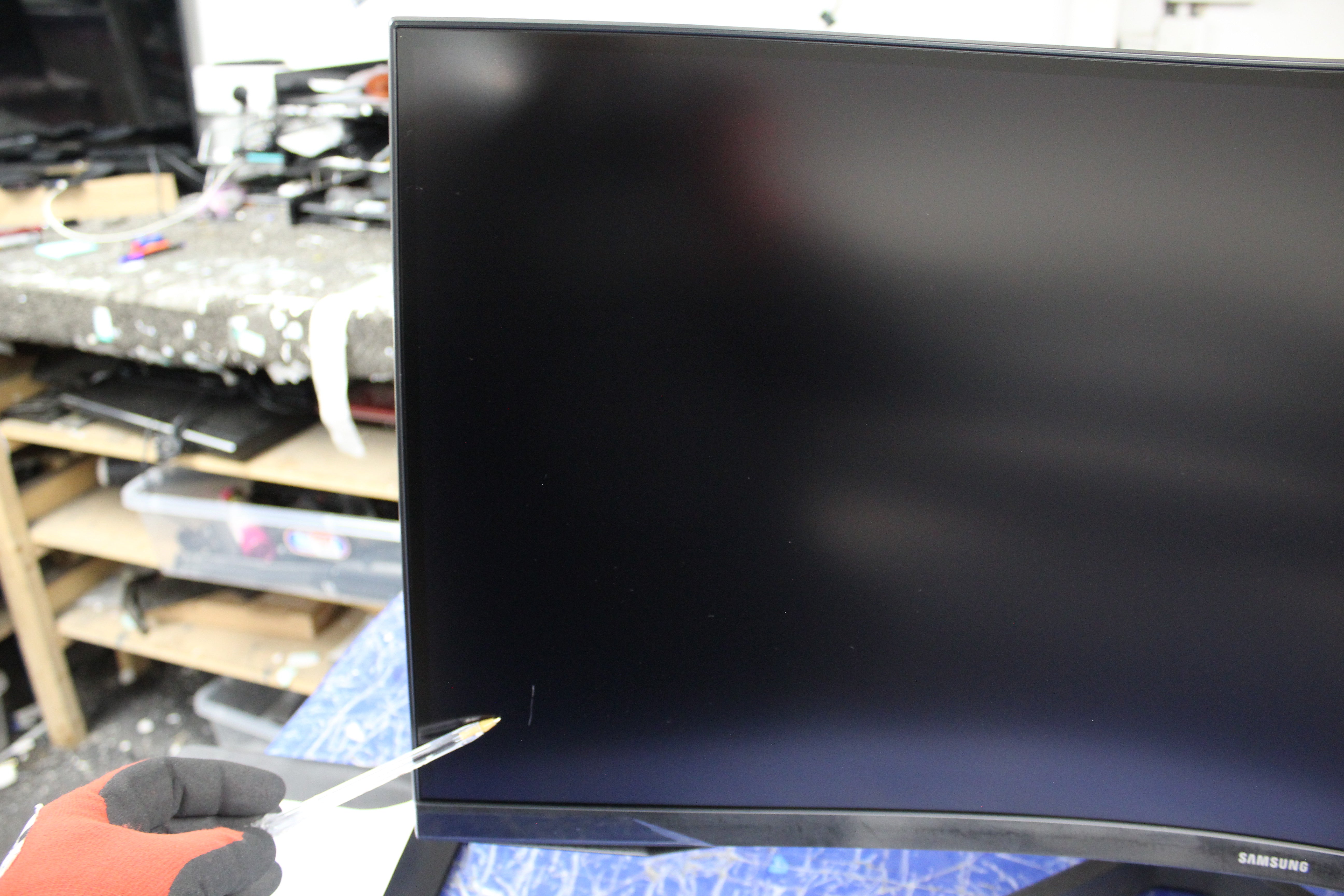 34" Samsung Odyssey LC34G55TWWPXXU Curved 4K HDR Gaming Monitor TV - Electronic World TV