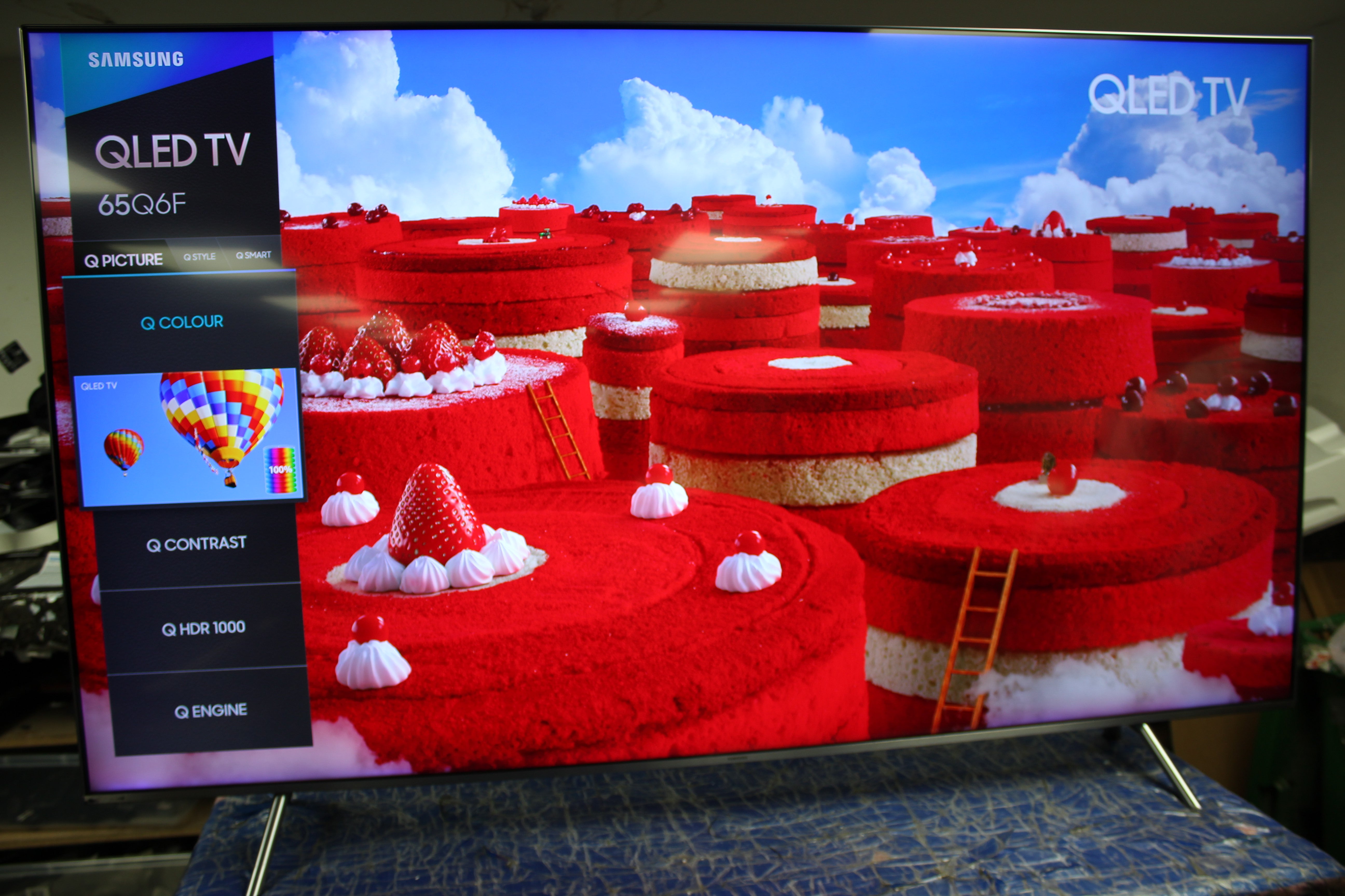 65" Samsung QE65Q6FNA Smart 4K HDR QLED TV