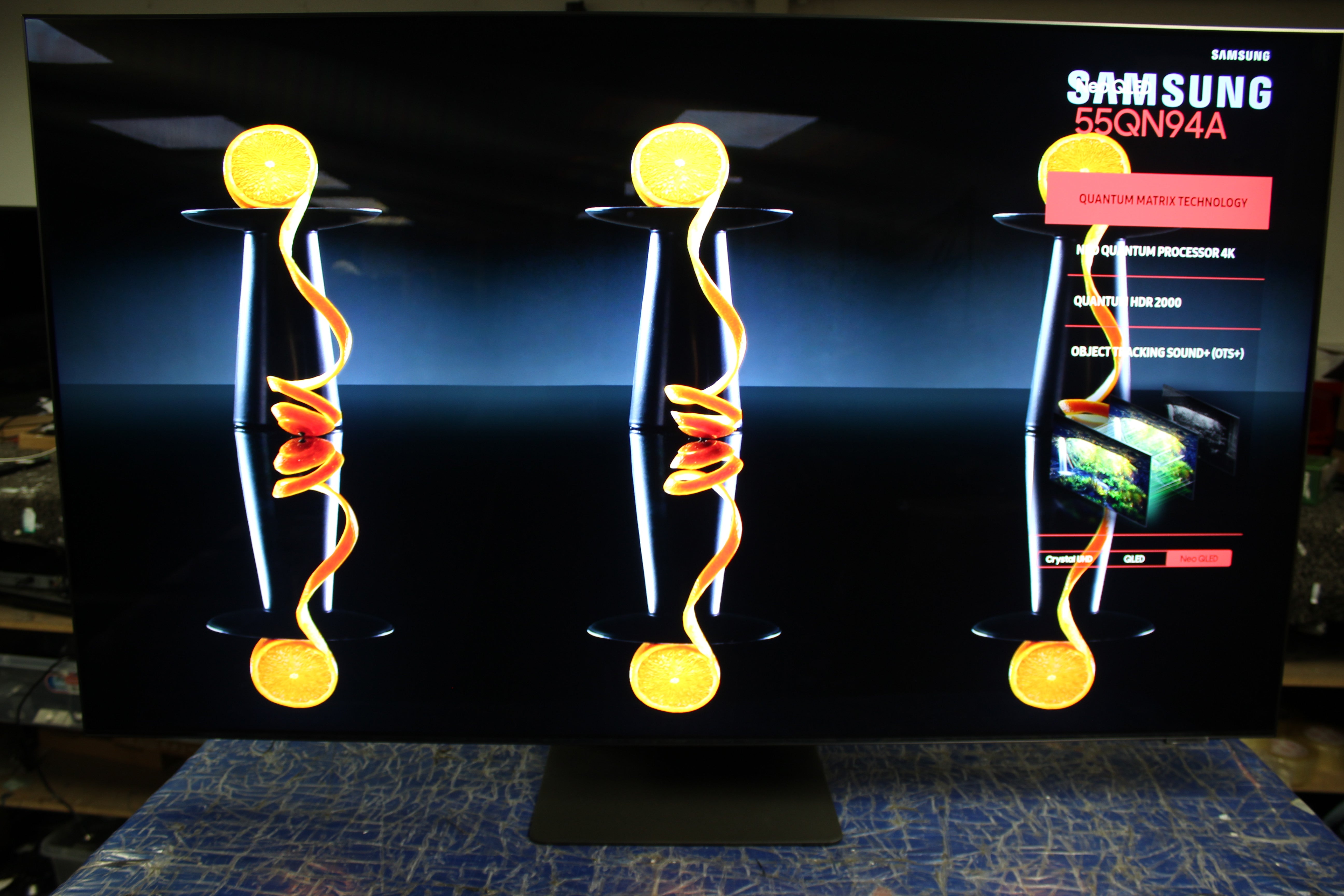 55" Samsung QE55QN94AATXXU Flagship 4K HDR Neo QLED TV - Electronic World TV