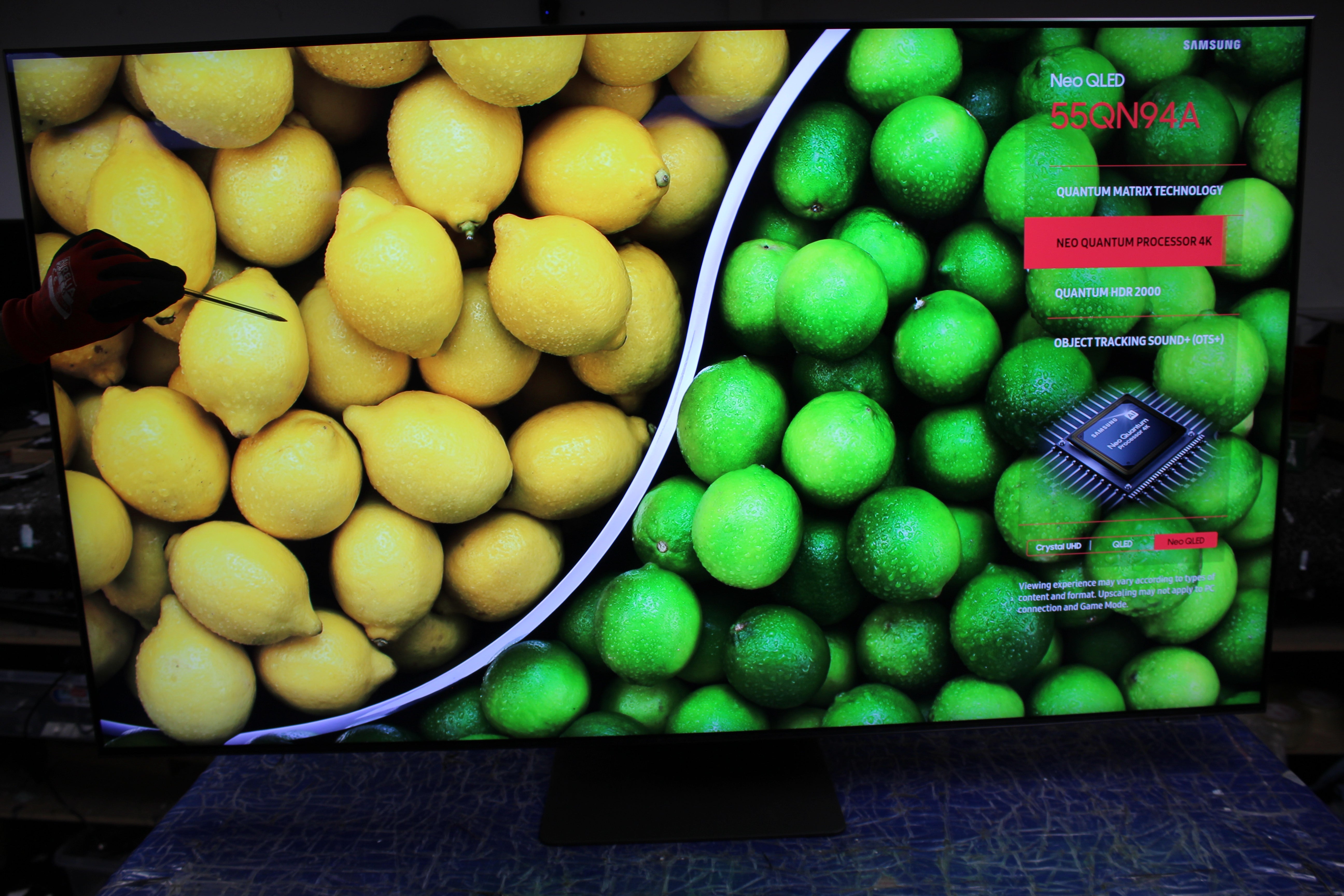 55" Samsung QE55QN94AATXXU Flagship 4K HDR Neo QLED TV - Electronic World TV
