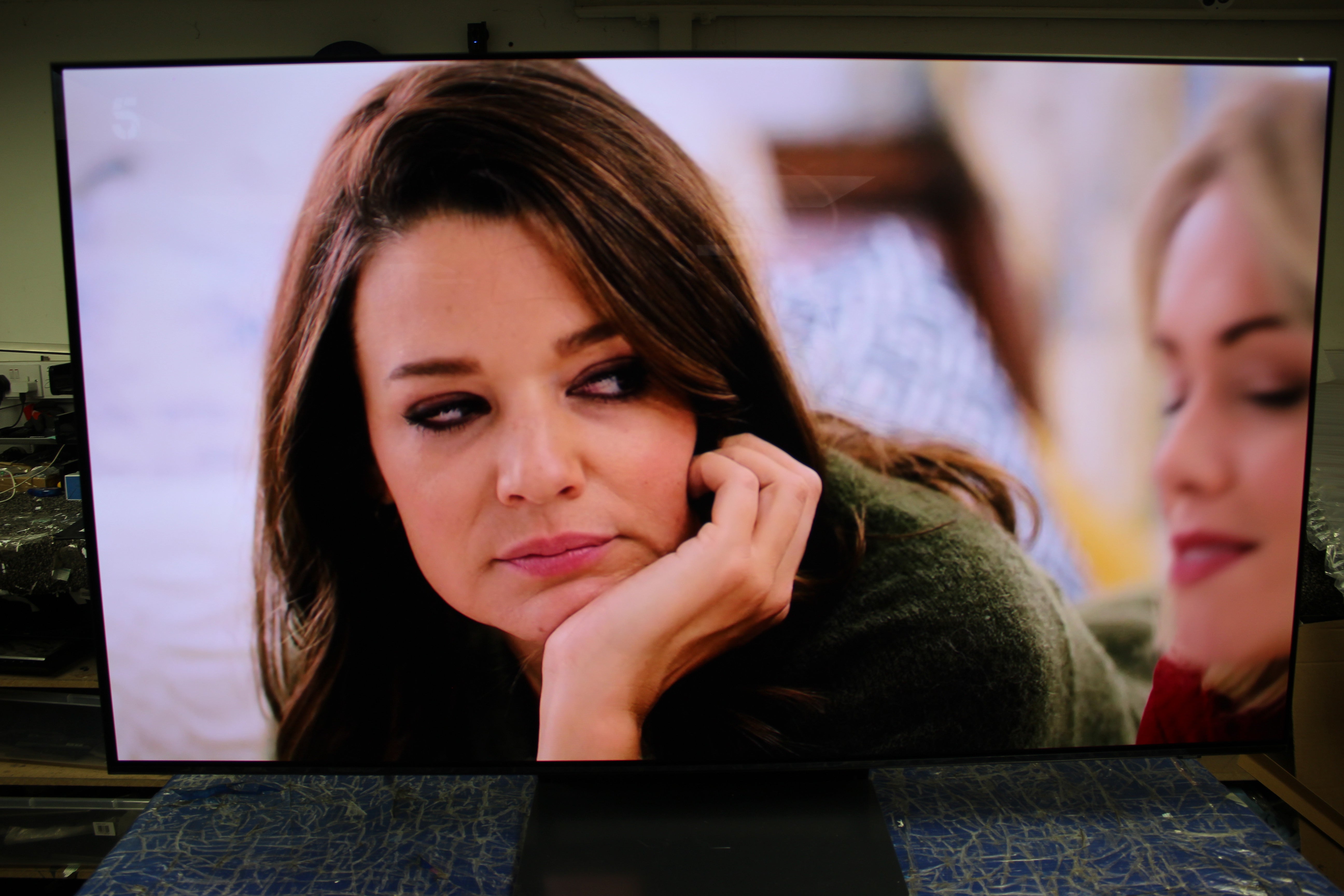 55" Samsung QE55S90CATXXU Flagship 4K HDR Quantum Dot OLED TV