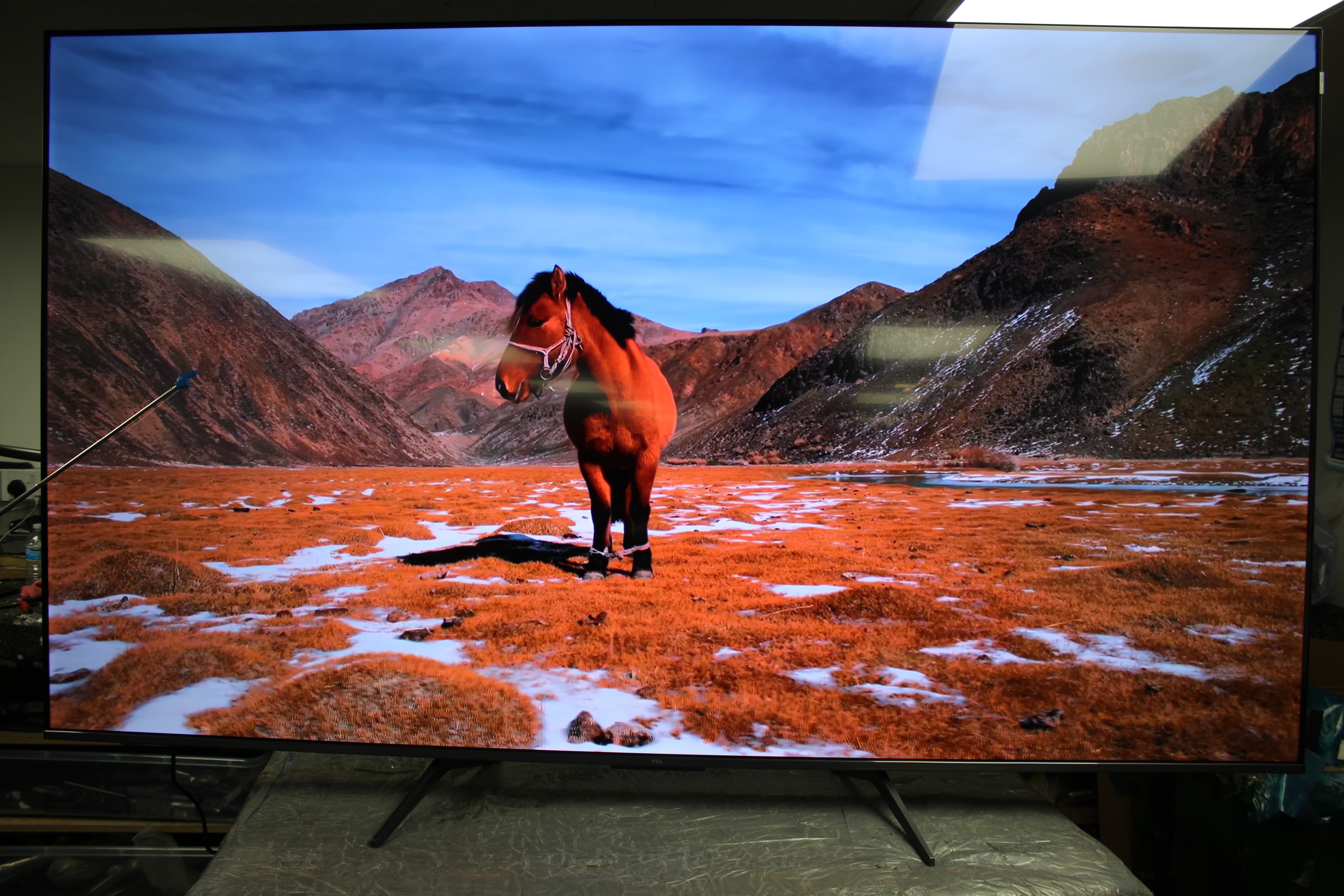 85" TCL 85C655K 4K HDR Google Smart QLED TV