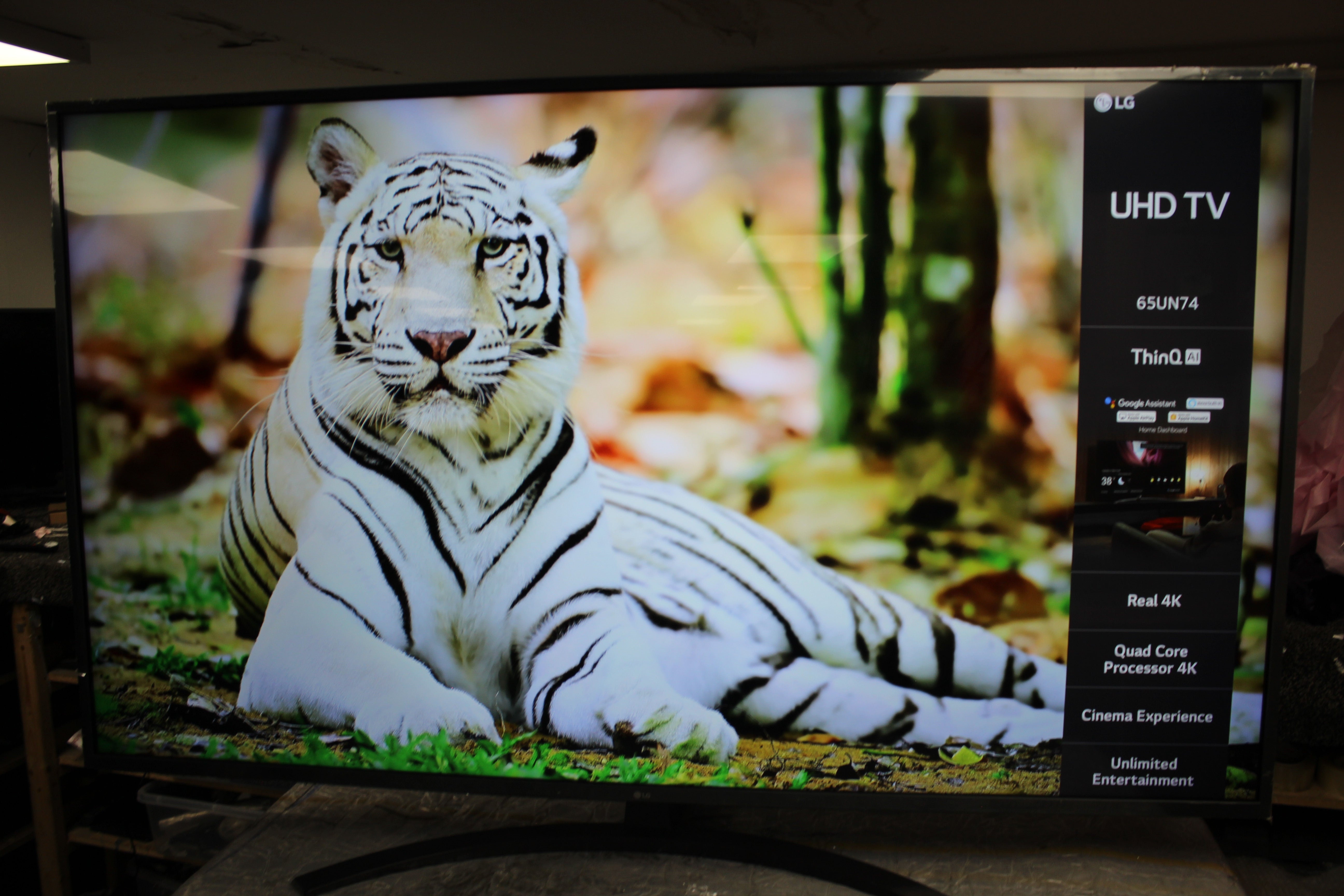 65" LG 65UN74006LB 4K Ultra HD HDR Smart LED TV