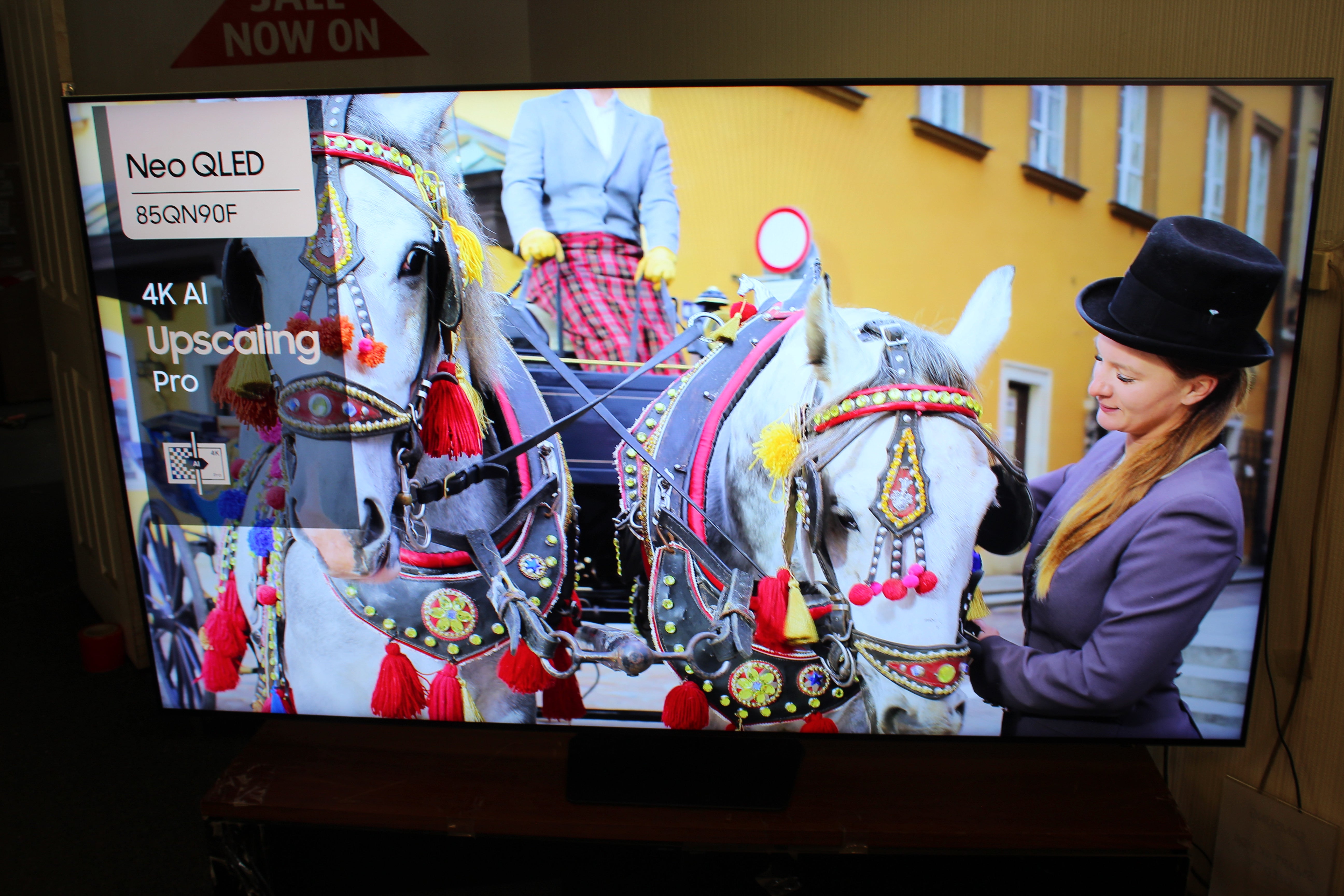 85" Samsung QE85QN90F Flagship 4K HDR Neo QLED TV