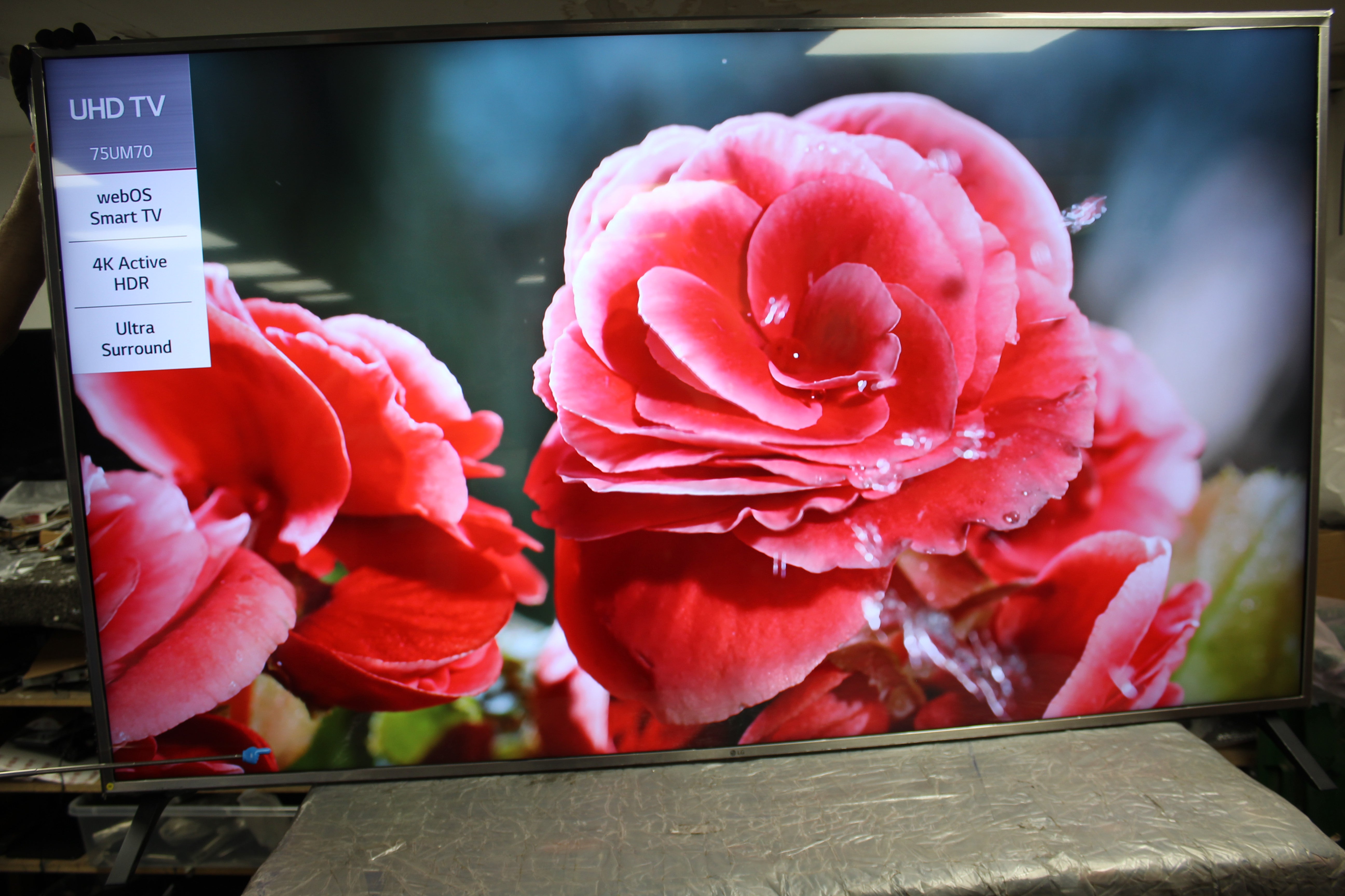 75" LG 75UM7000PLA 4K HDR Freeview Play Smart LED TV