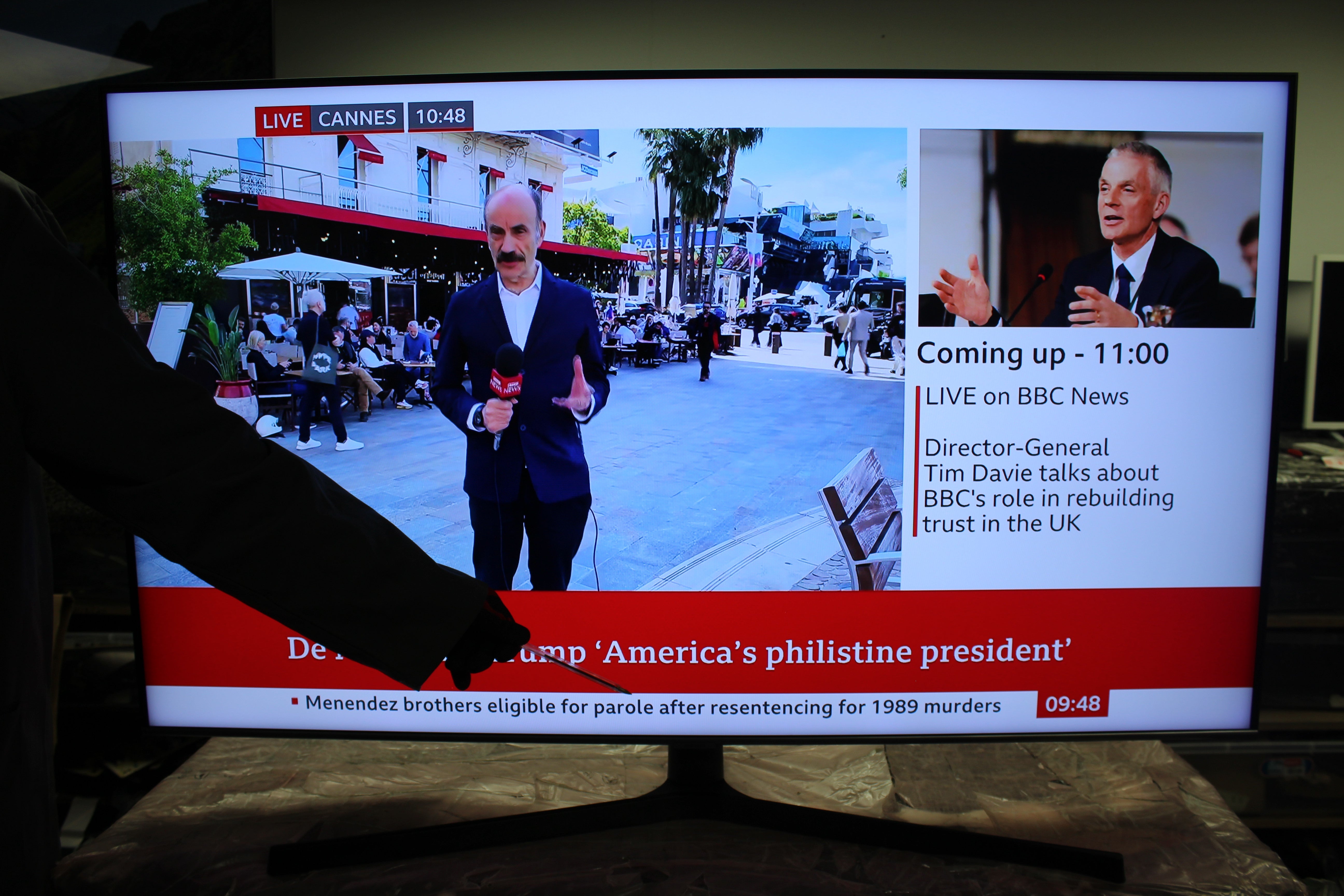 55" Samsung QE55Q75TATXXU Quantum 4K UHD HDR QLED TV - Electronic World TV