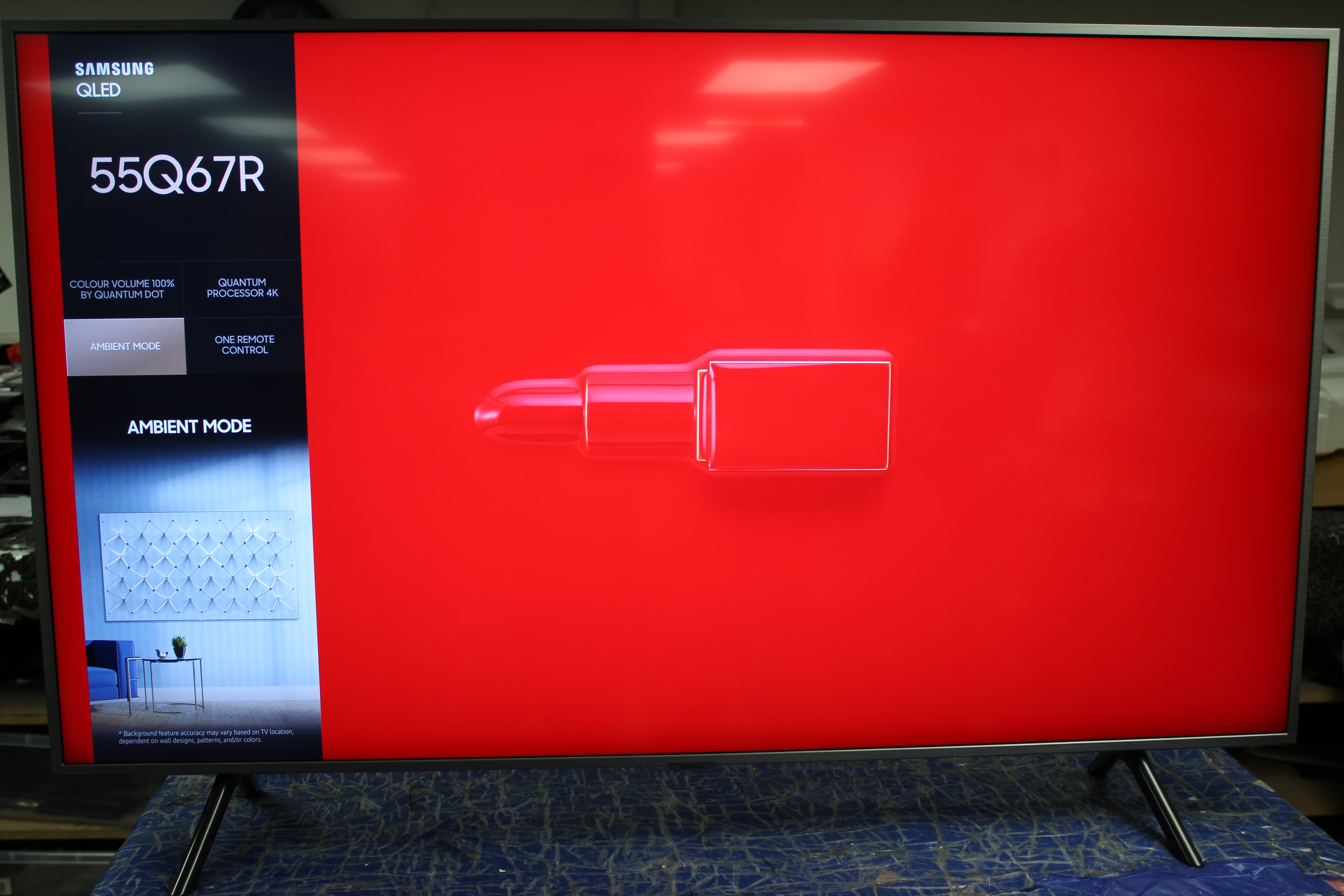 55" Samsung QE55Q67RATXXU Premium 4K UHD HDR QLED TV