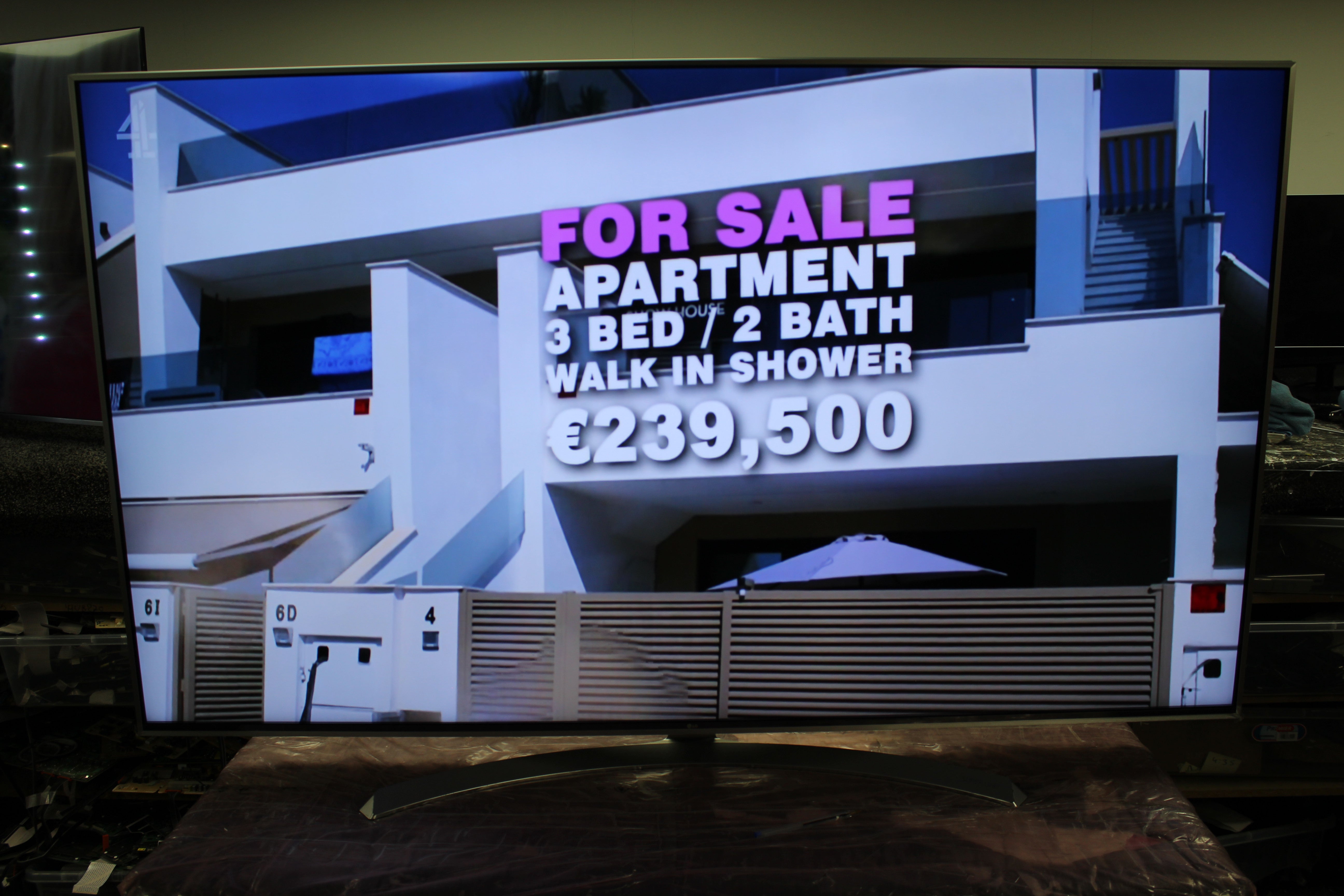 65" LG 65SJ810V 4k Ultra HD Nano Cell HDR Smart LED TV - Electronic World TV