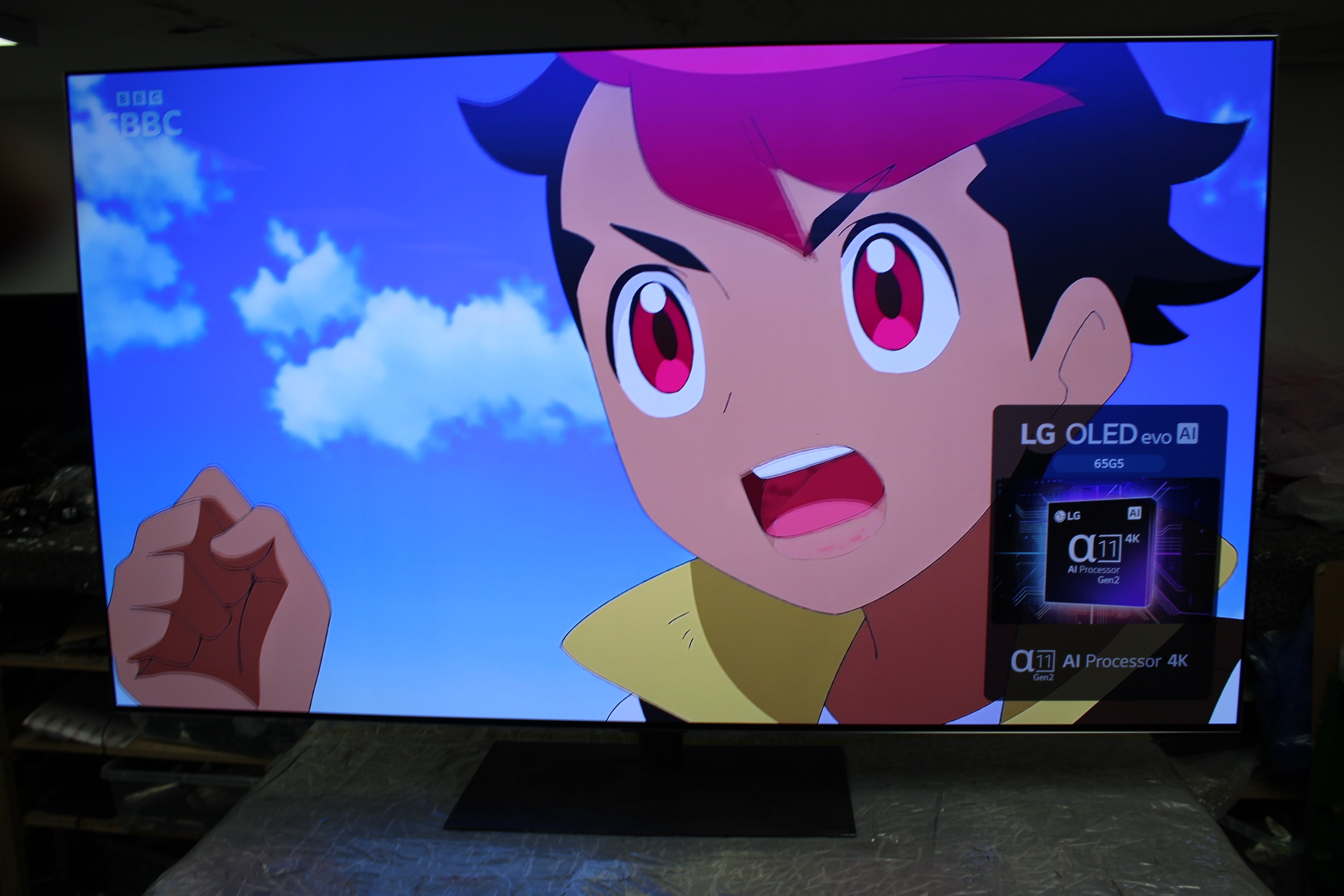 65" LG Evo OLED65G56LS 4K HDR Smart EVO AI OLED TV