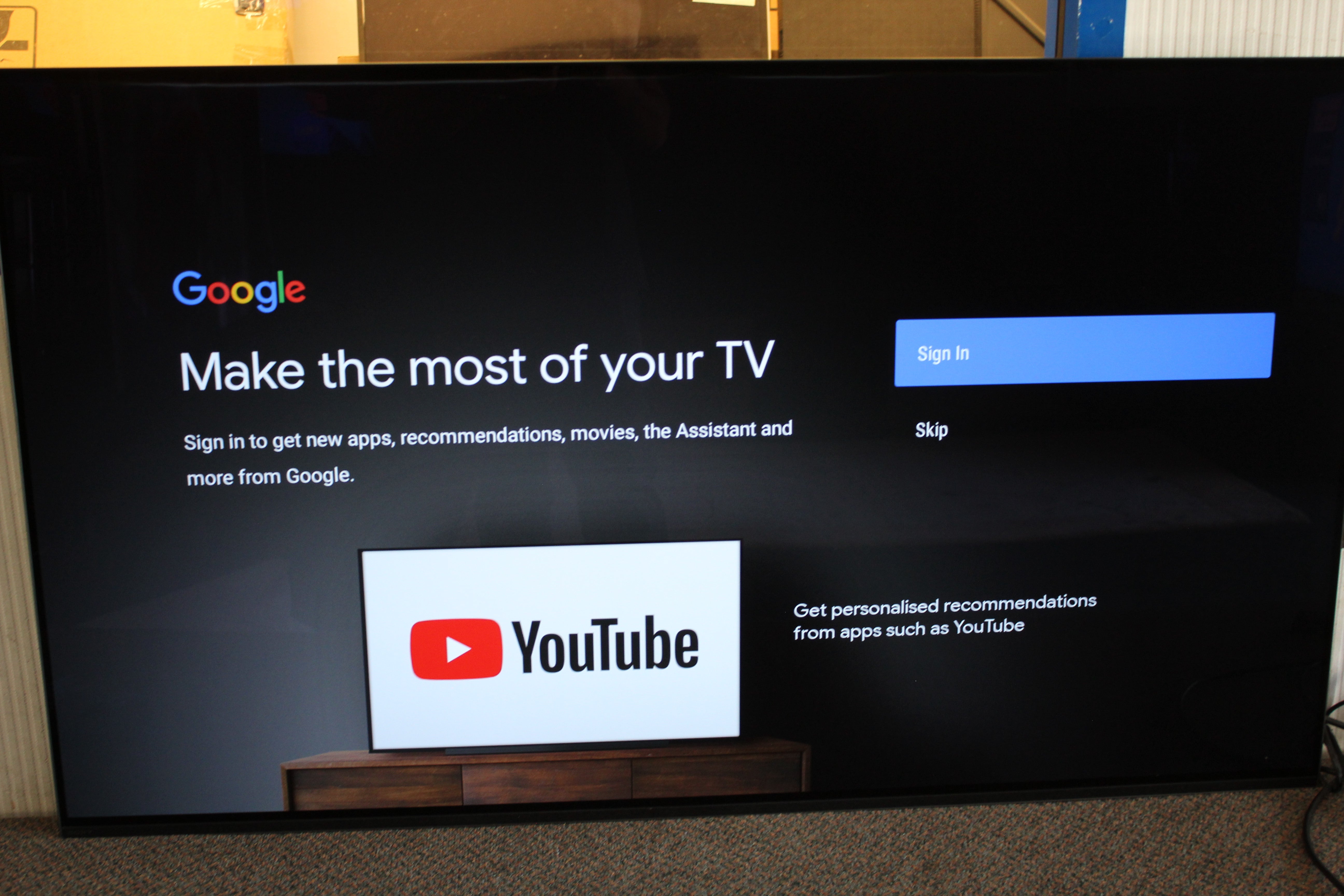 55" Sony Bravia KD55A85BU Flagship 4K HDR Android OLED TV
