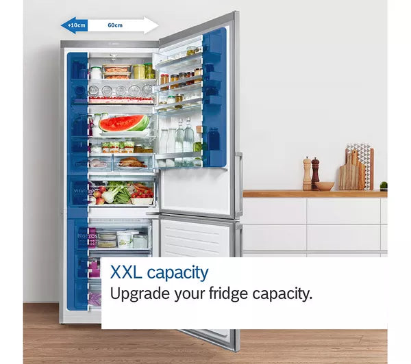 Bosch KGN492LDFG 70/30 Fridge Freezer - Stainless Steel