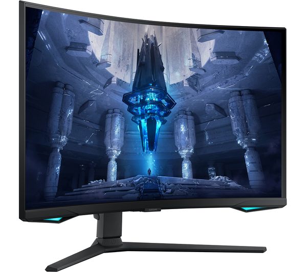 32" Samsung Odyssey LS32BG750NP 4K HDR Curved QLED Gaming Monitor TV