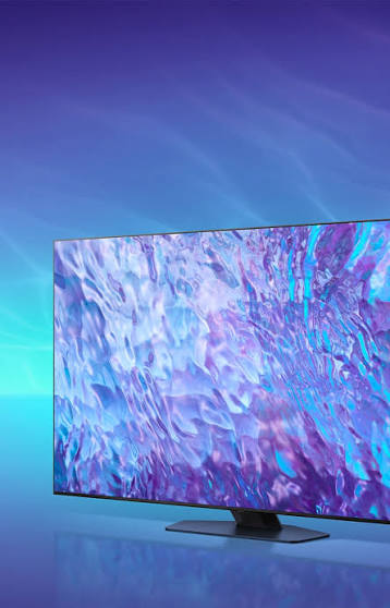 85" Samsung QE85Q80CATXXU 4K HDR Smart QLED TV
