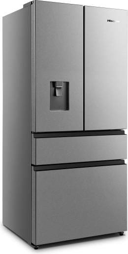 HISENSE RF540N4WIE SILVER NARROW PUREFLAT AMERICAN FRIDGE FREEZER - Electronic World TV