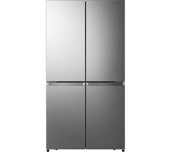 Hisense RQ758N4SASE PureFlat Smart American Fridge Freezer - Stainless Steel