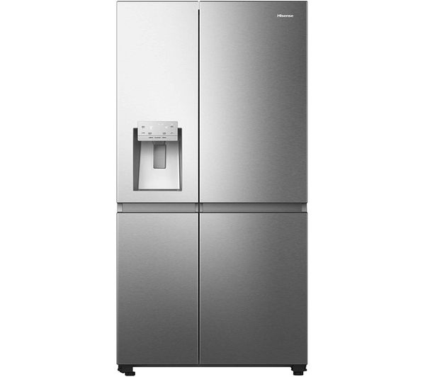 HISENSE RS818N4TIE Stainless Steel American Fridge Freezer