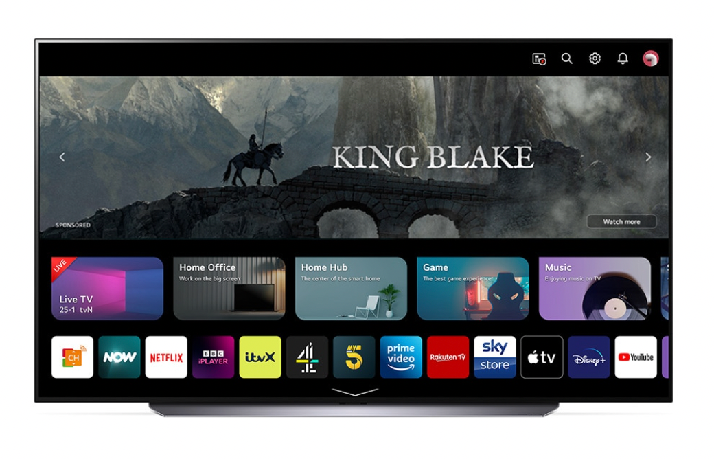 83" LG OLED83C34LA 4K HDR Smart OLED TV - Electronic World TV