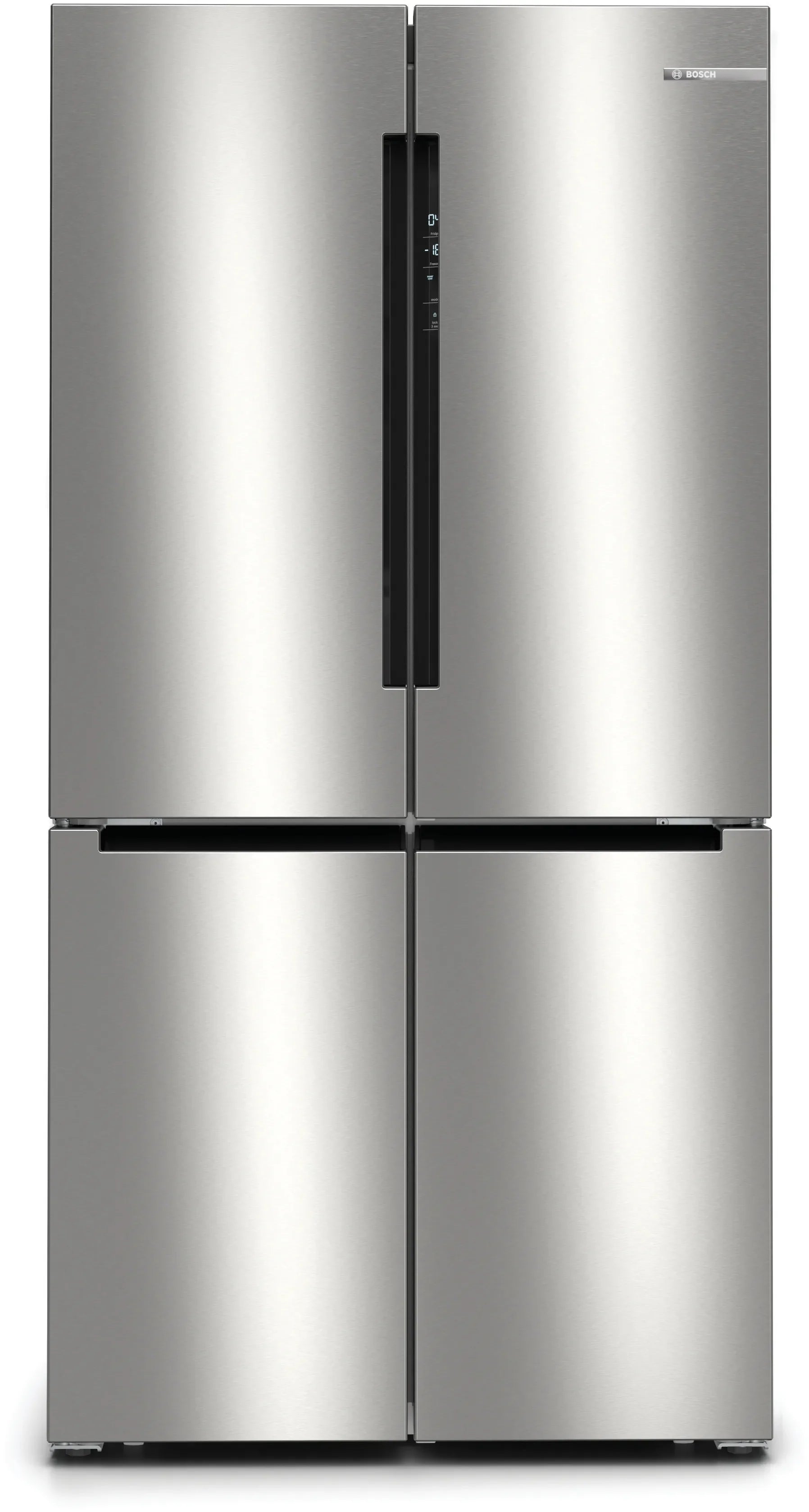 BOSCH KFN96VPEAG FRENCH DOOR AMERICAN FRIDGE FREEZER - STAINLESS STEEL - Electronic World TV