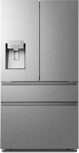 HISENSE RF728N4SASE PUREFLAT SMART AMERICAN FRIDGE FREEZER - STAINLESS STEEL